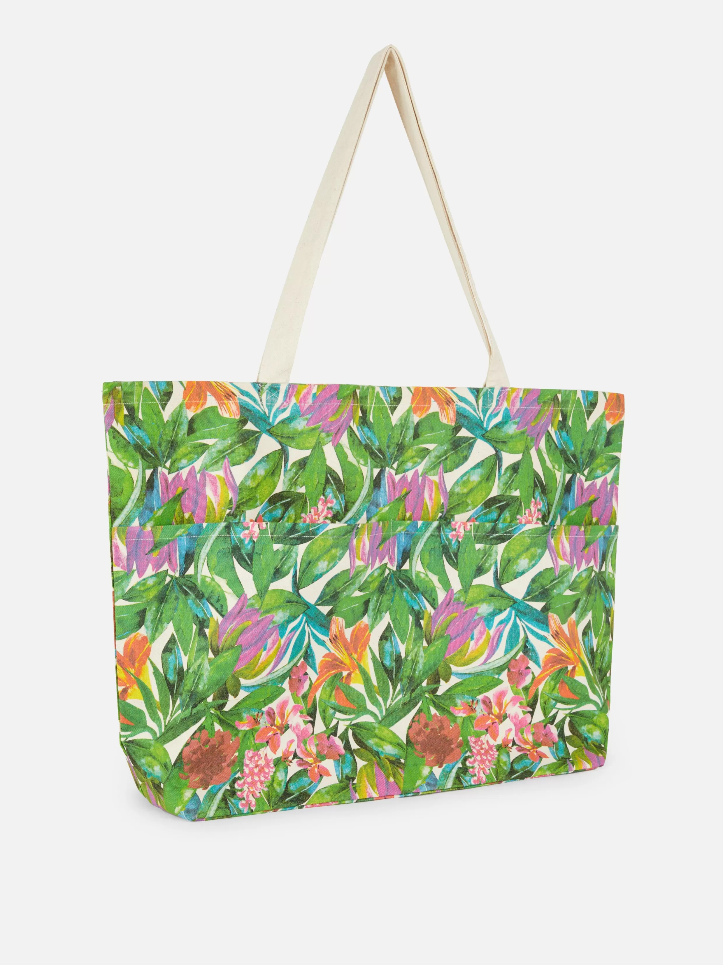 Primark Reisaccessoires^Oversized Shopper Met Bloemenprint