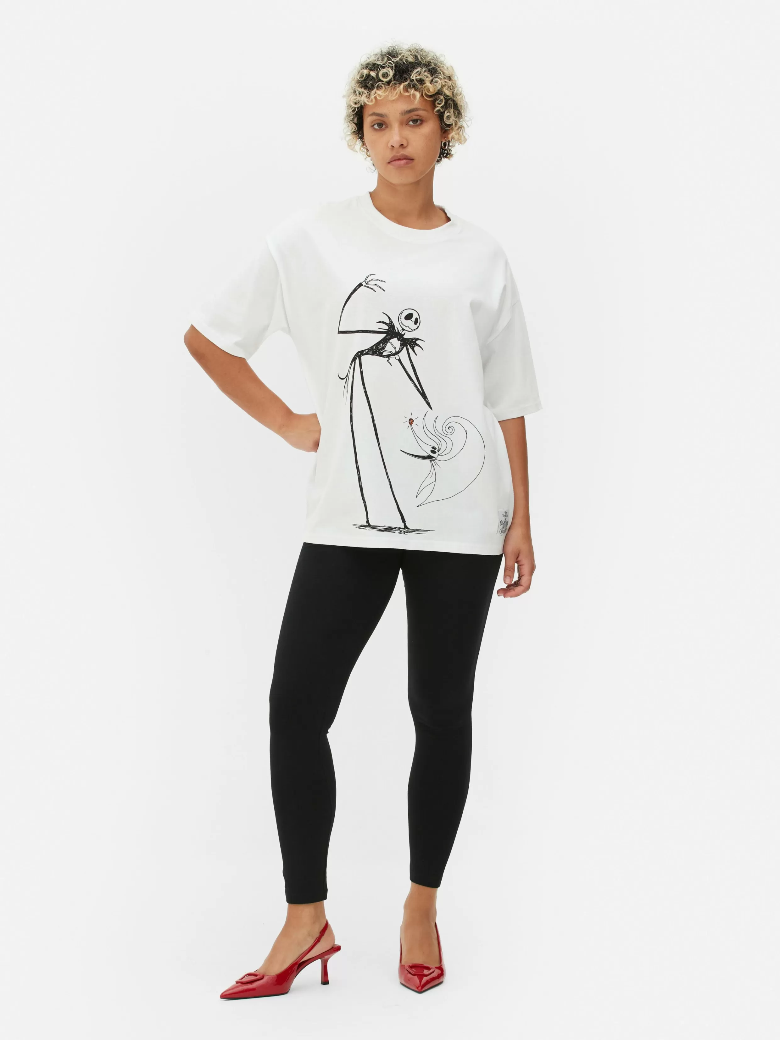 Primark Tops En T-Shirts^Oversized T-shirt Disney