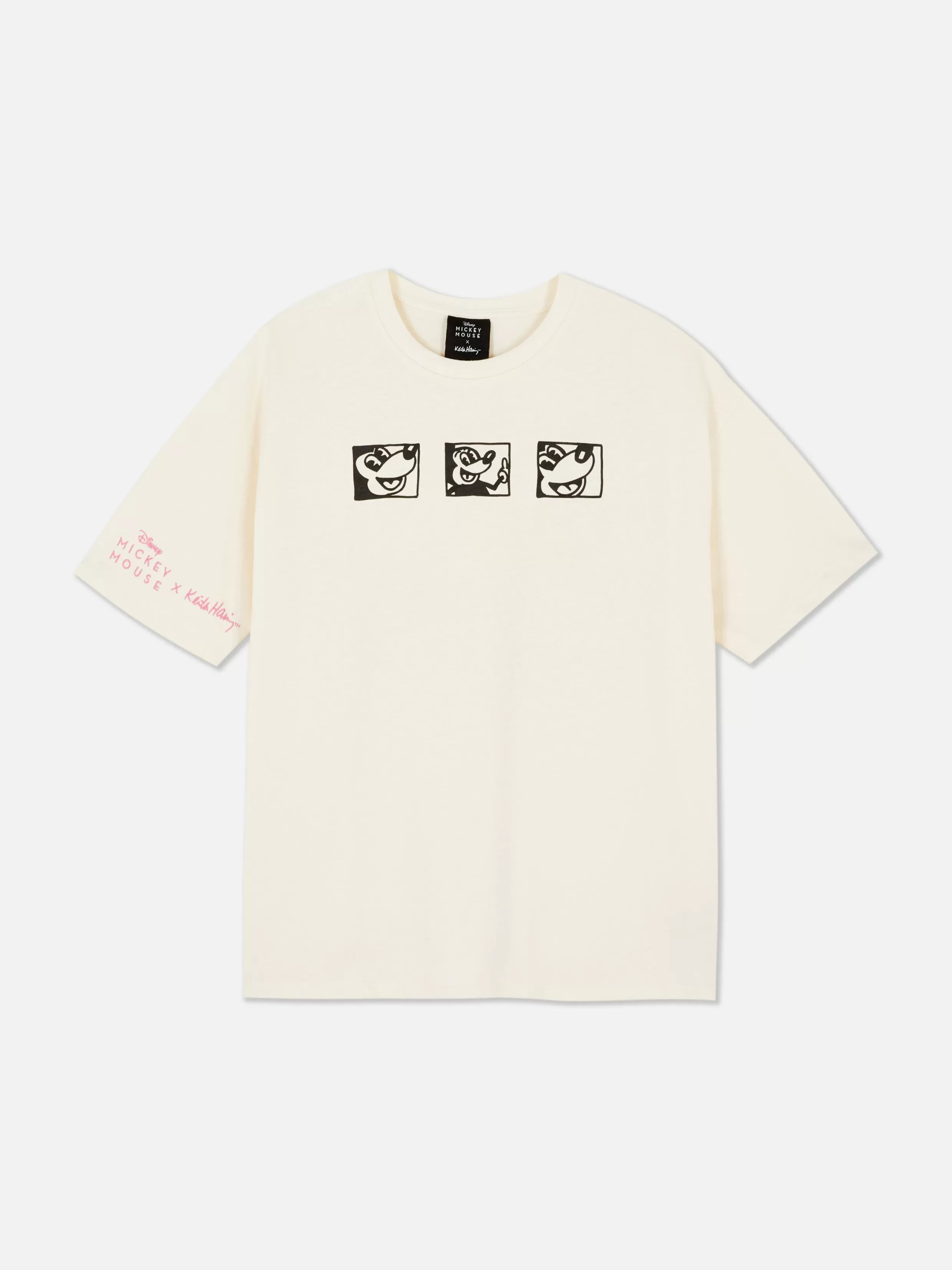 Primark Tops En T-Shirts^Oversized T-shirt Disney's Mickey Mouse X Keith Haring