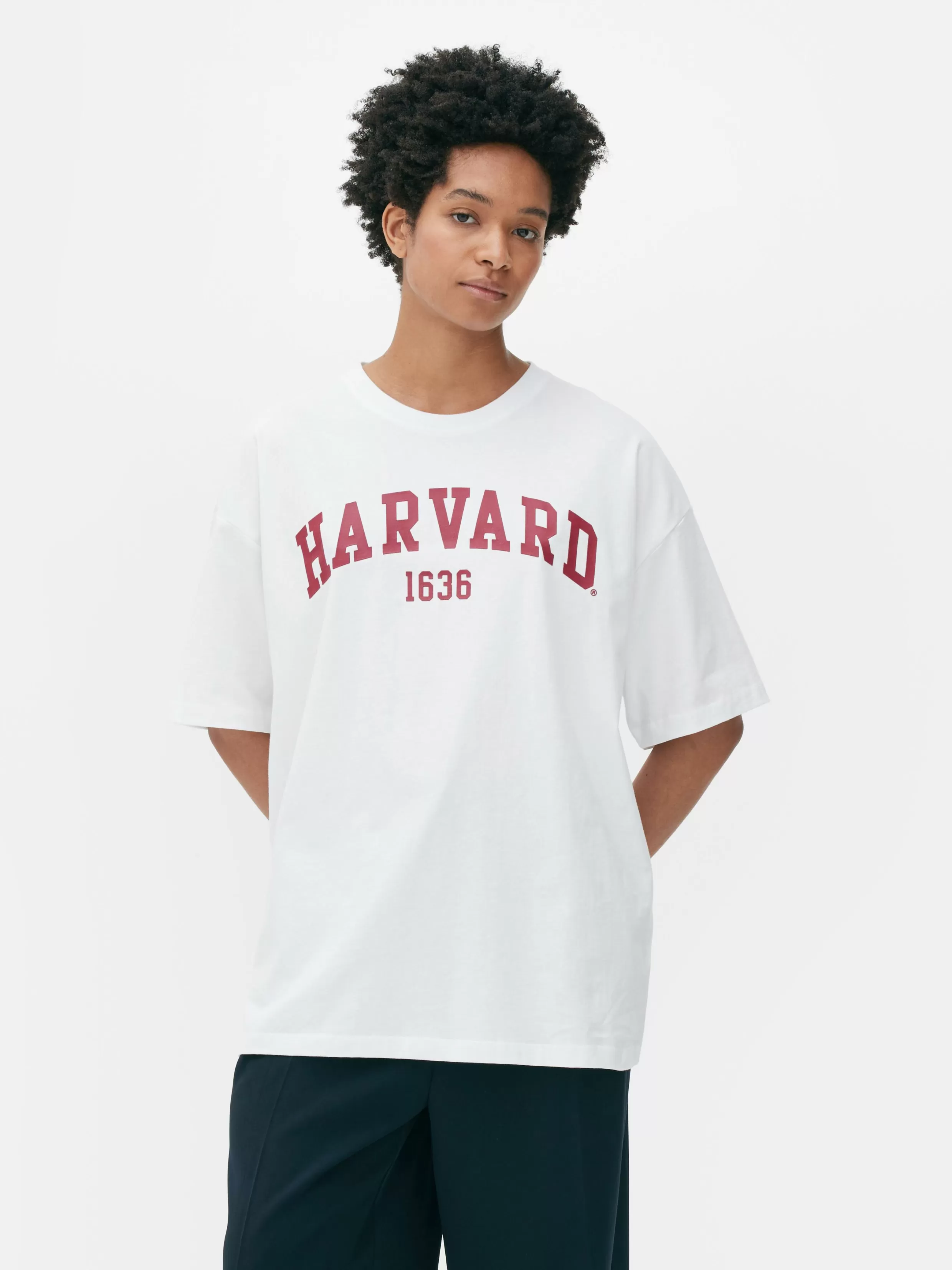 Primark Tops En T-Shirts^Oversized T-shirt Harvard