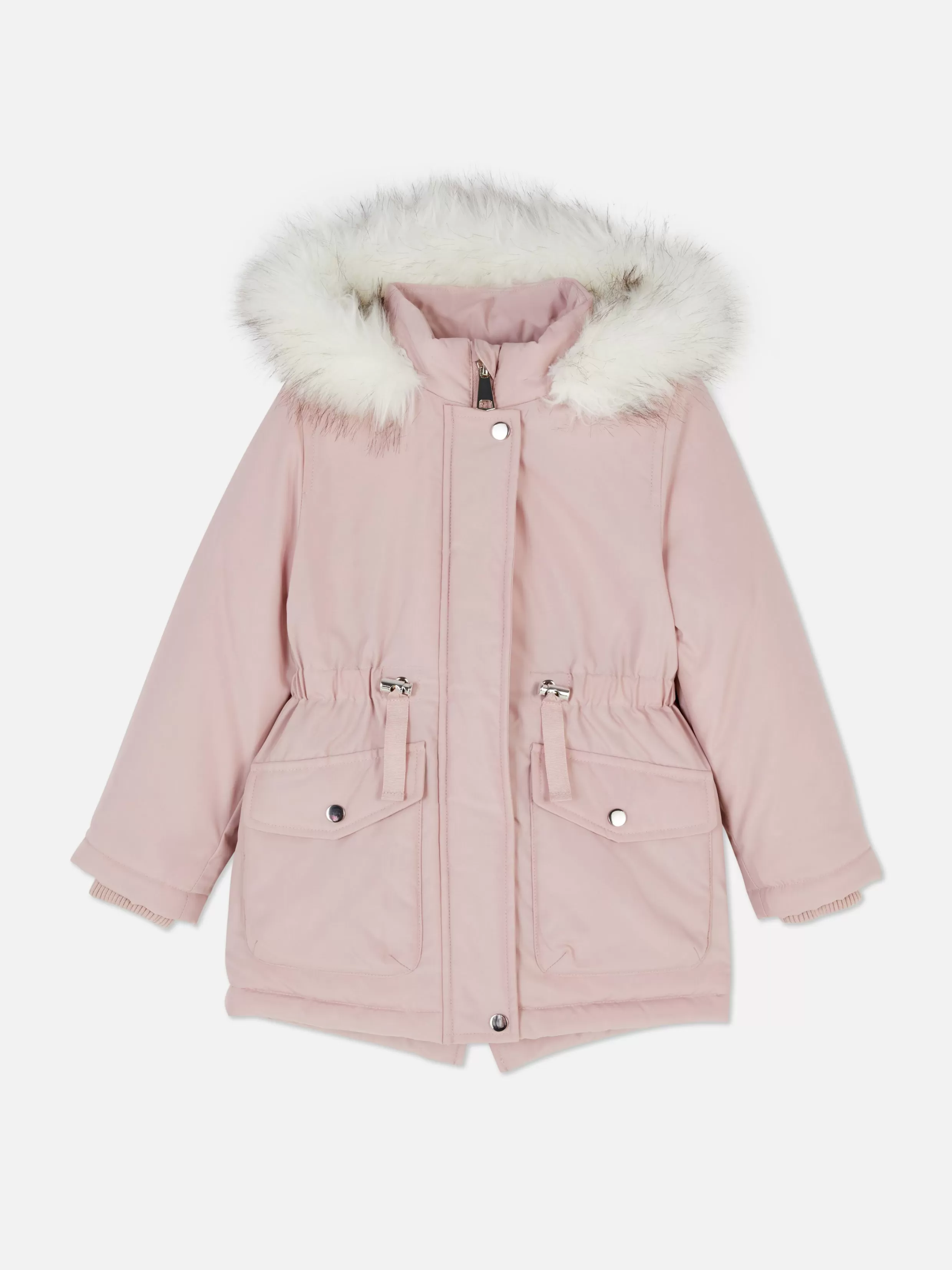 Primark Jassen En Jacks^Parka Met Imitatiebontkraag