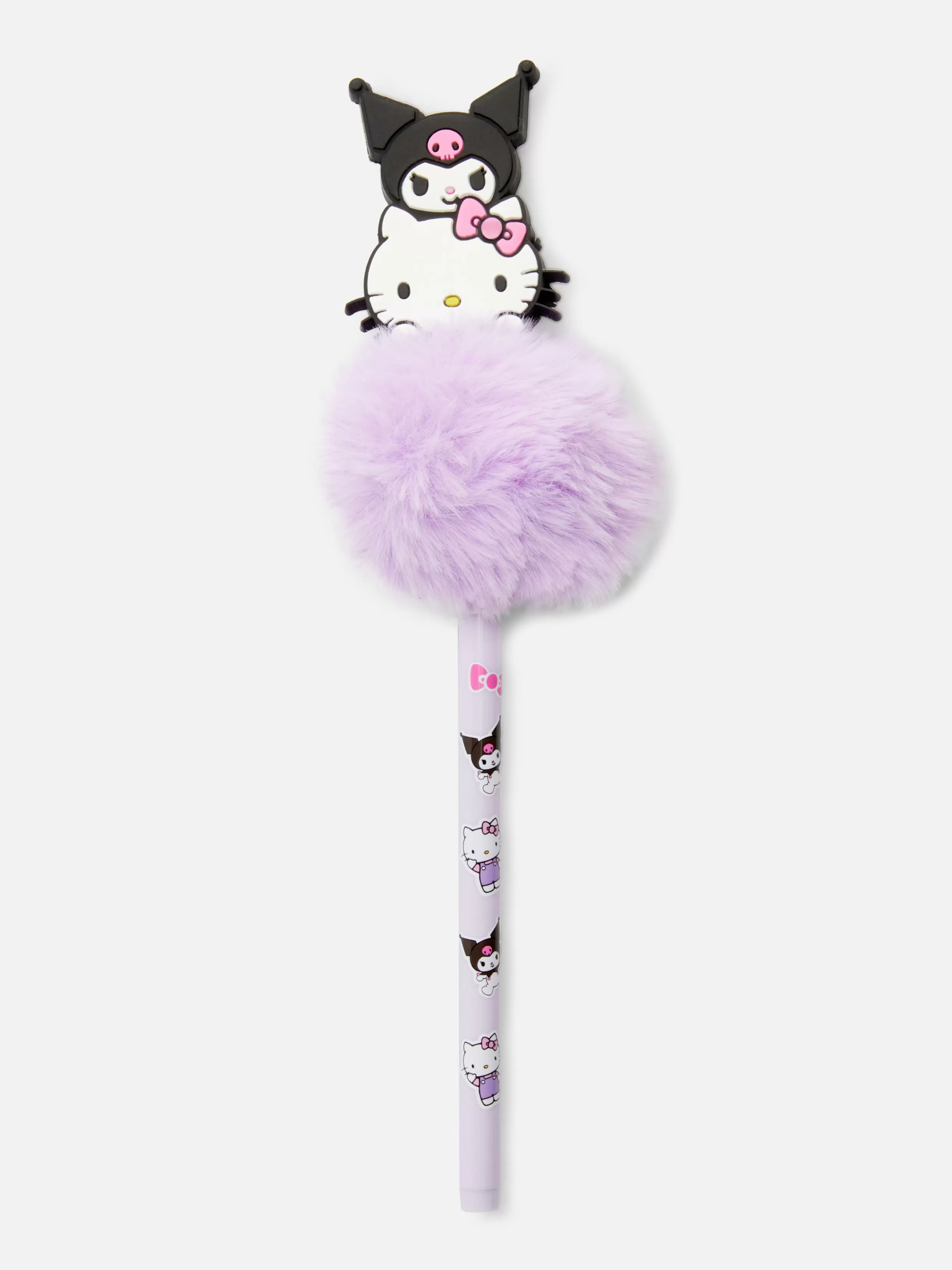 Primark Pennen En Potloden^Pen Met Pompon Hello Kitty En Kuromi