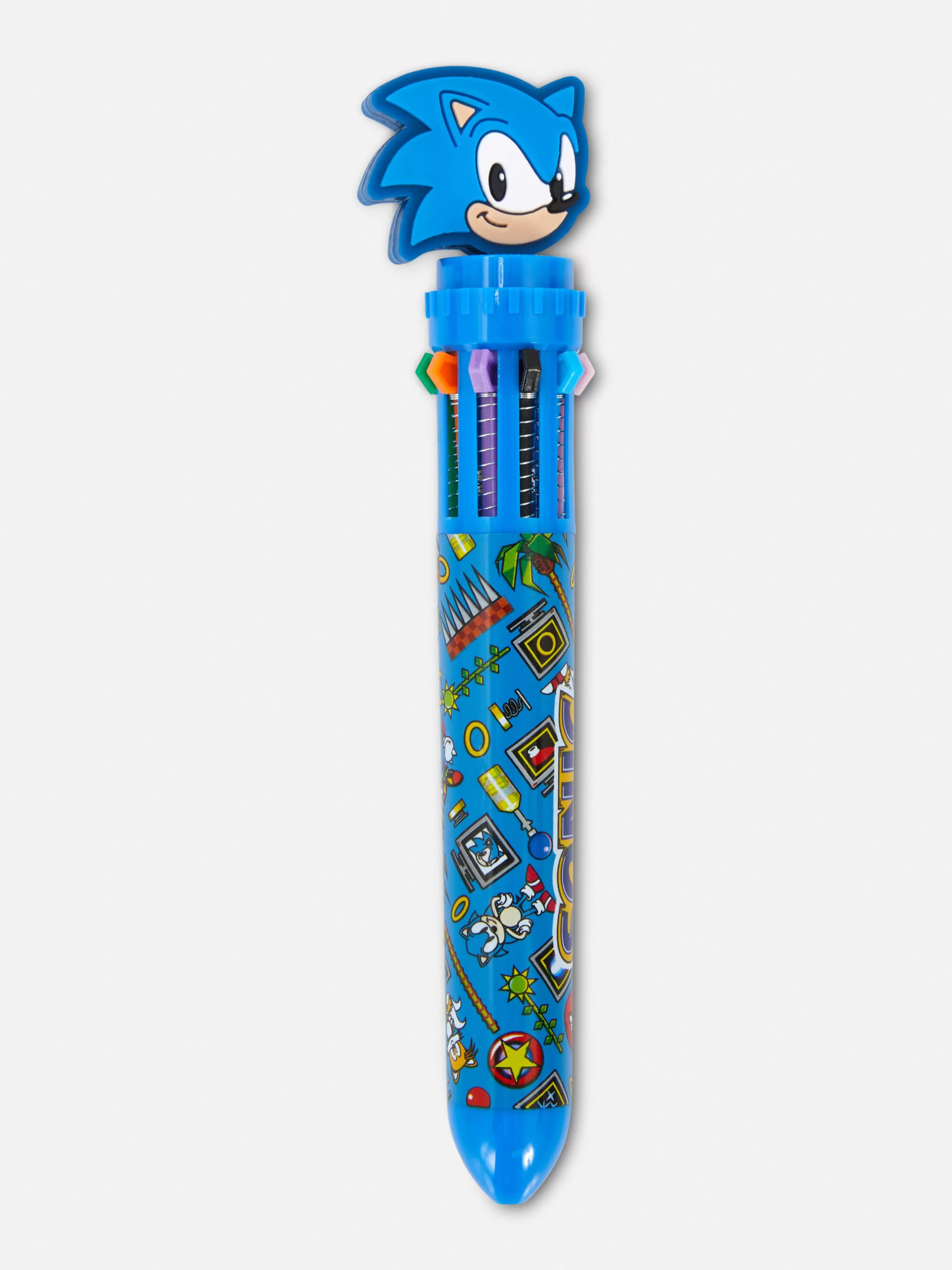 Primark Pennen En Potloden^Pen Met Tien Kleuren Sonic The Hedgehog