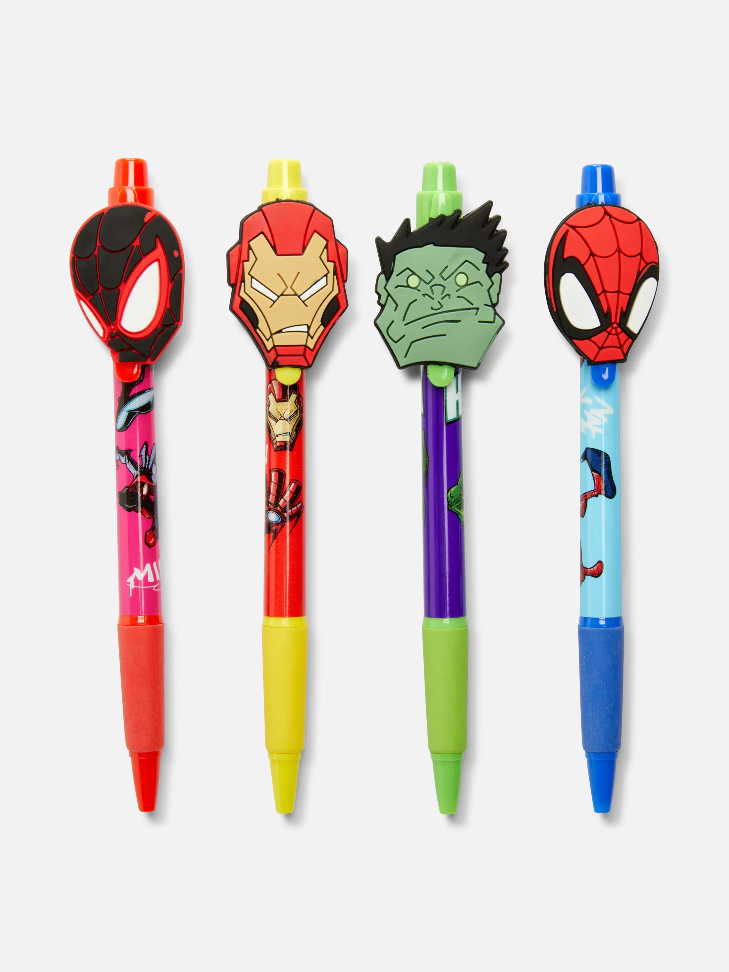 Primark Pennen En Potloden^Pennen Marvel Avengers, Set Van 4