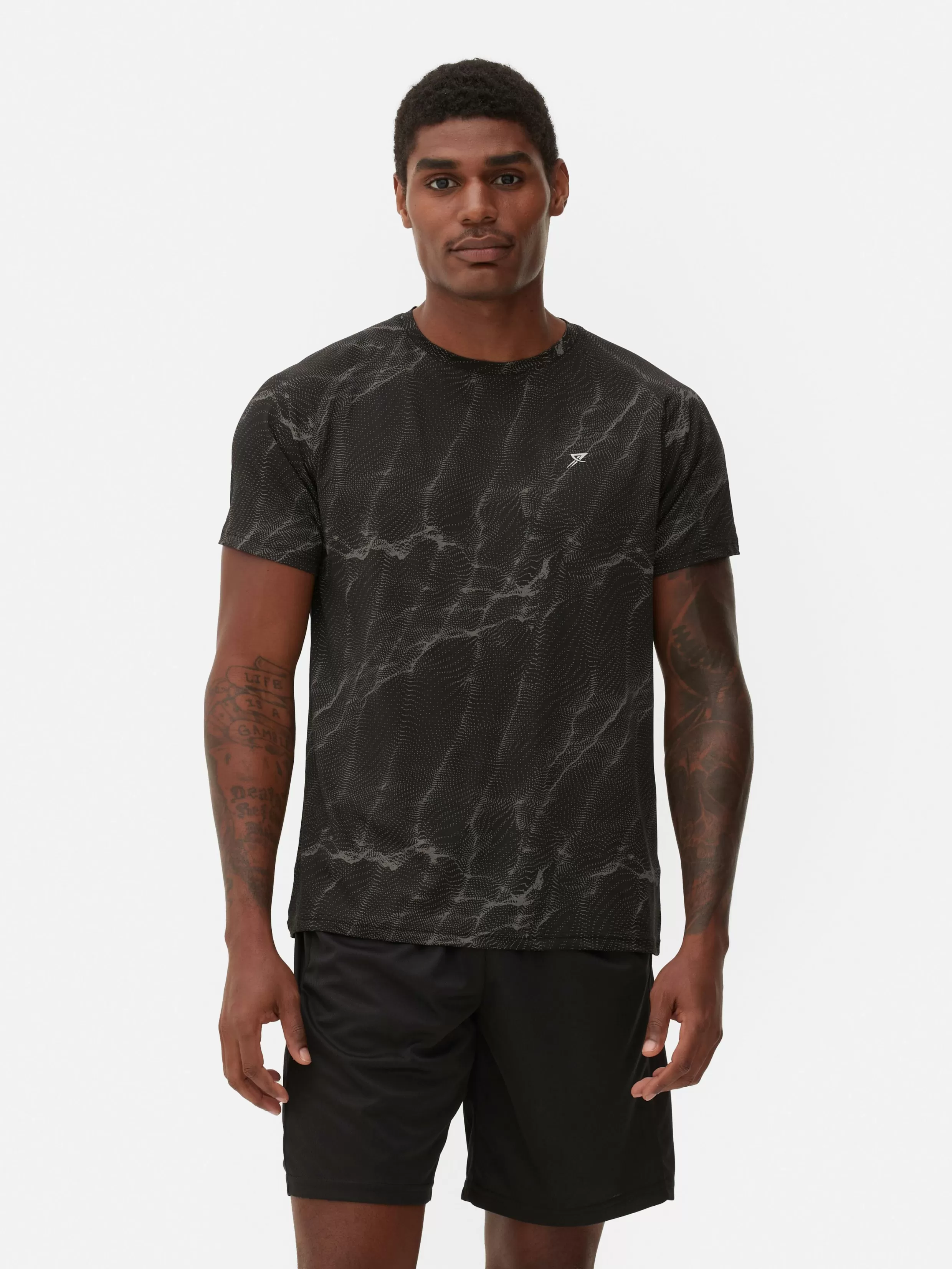 Primark Sportkleding | Tops En T-Shirts^Performance-T-shirt Met Patroon