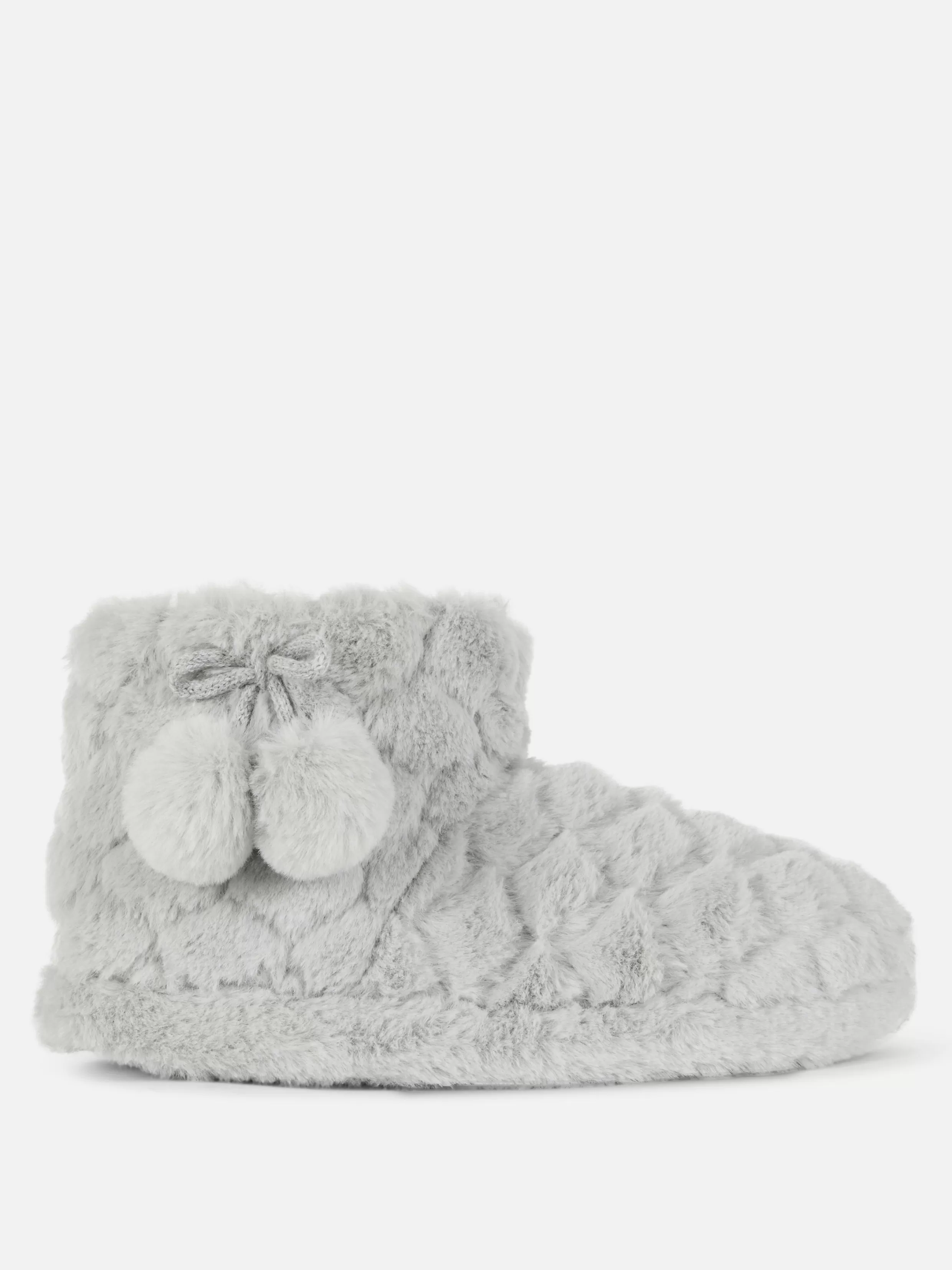 Primark Pantoffels^Pluizige Slofjes Met Pompons