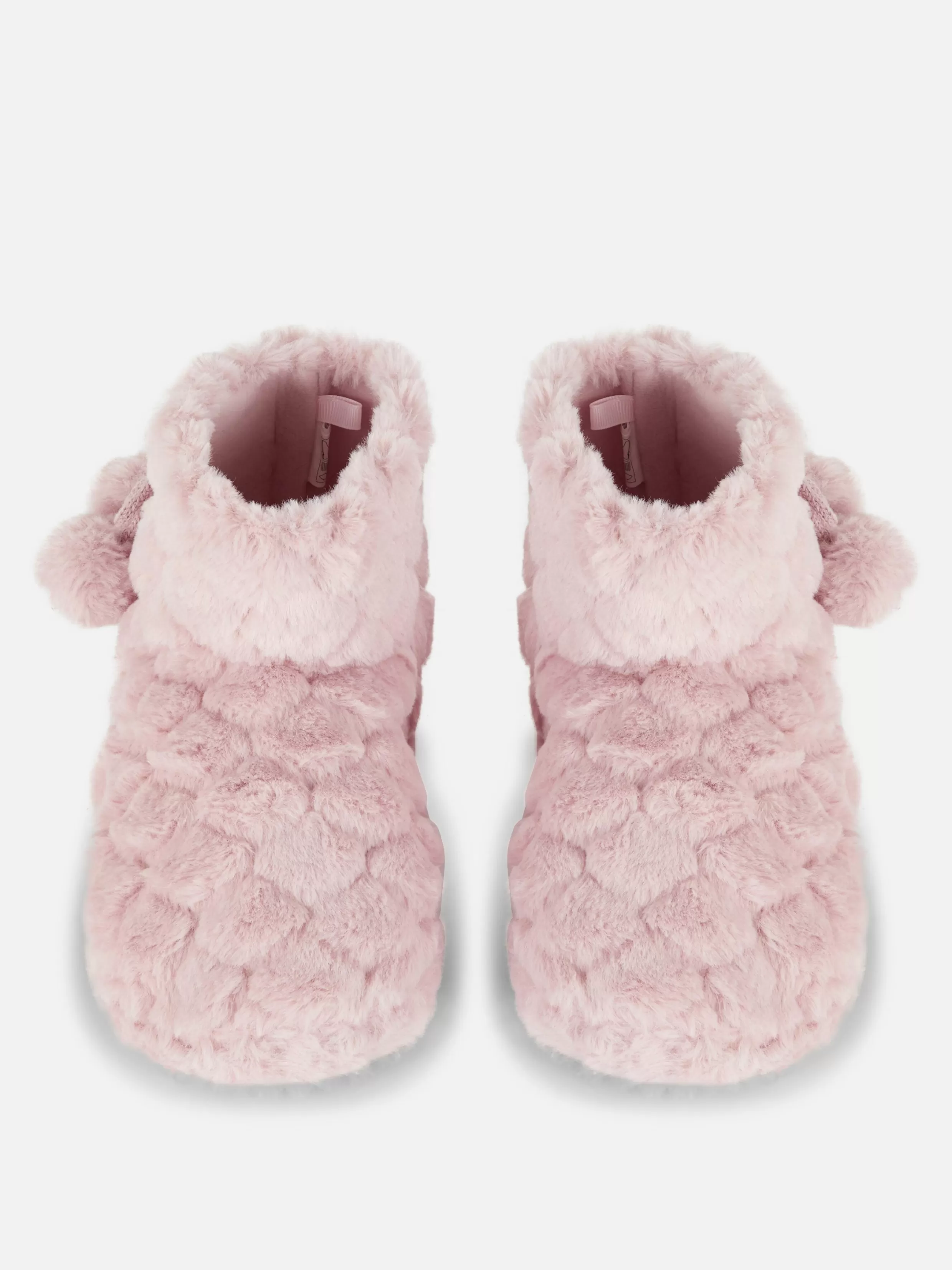 Primark Pantoffels^Pluizige Slofjes Met Pompons