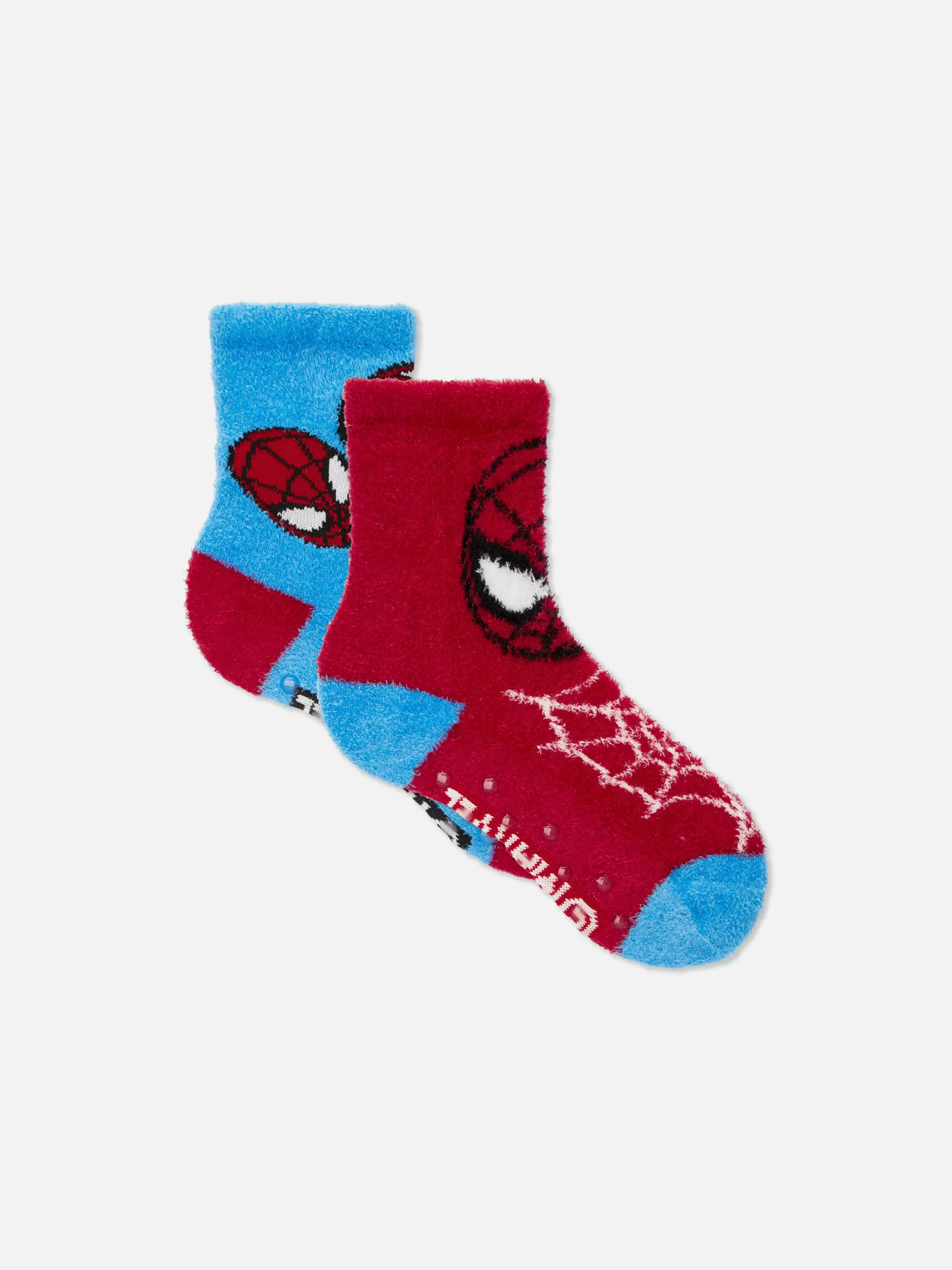 Primark Sokken^Pluizige Sokken Marvel Spider-Man, 2 Paar