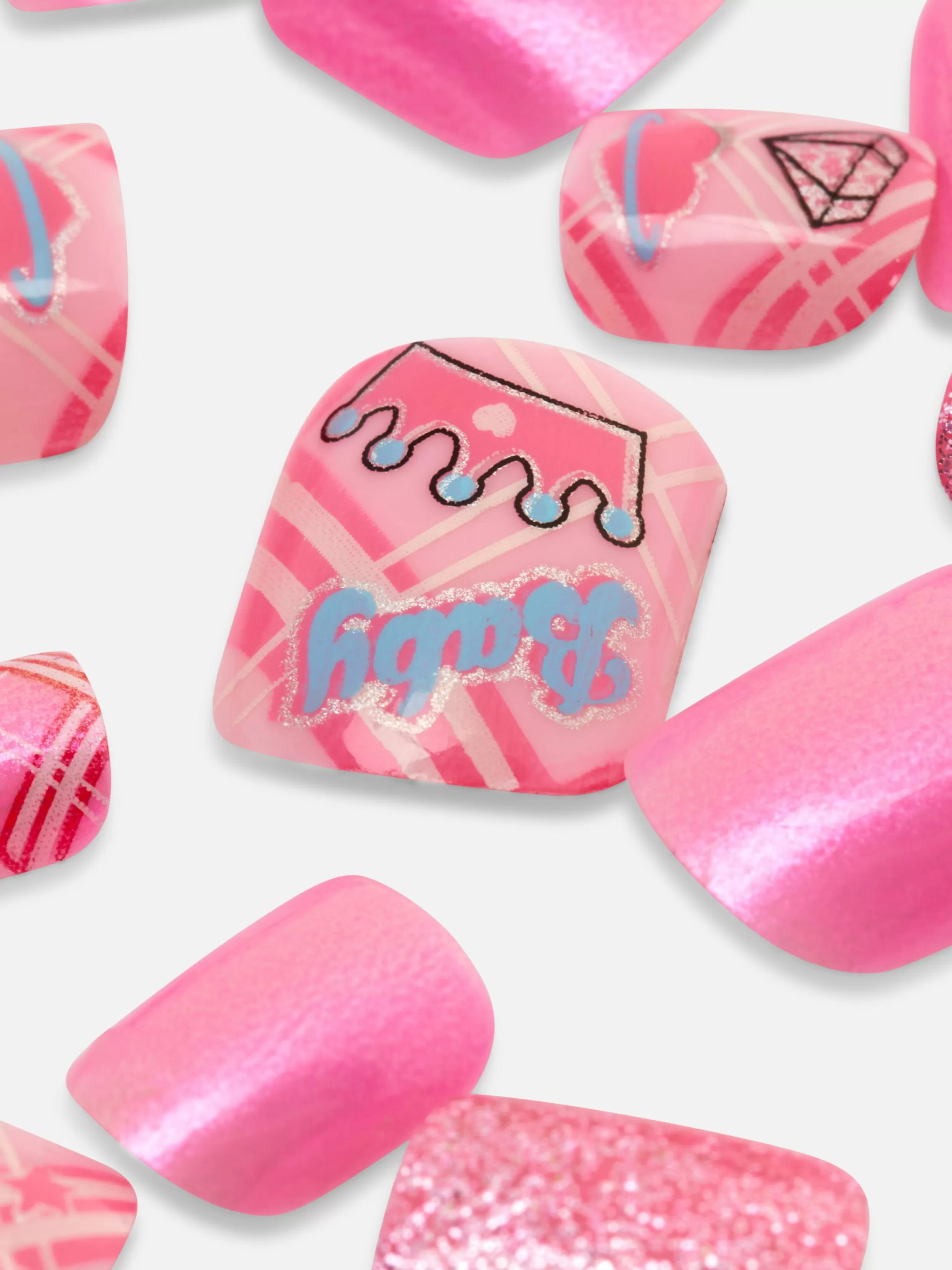 Primark Kunstnagels^PS... Mini Plaknagels Met Motief