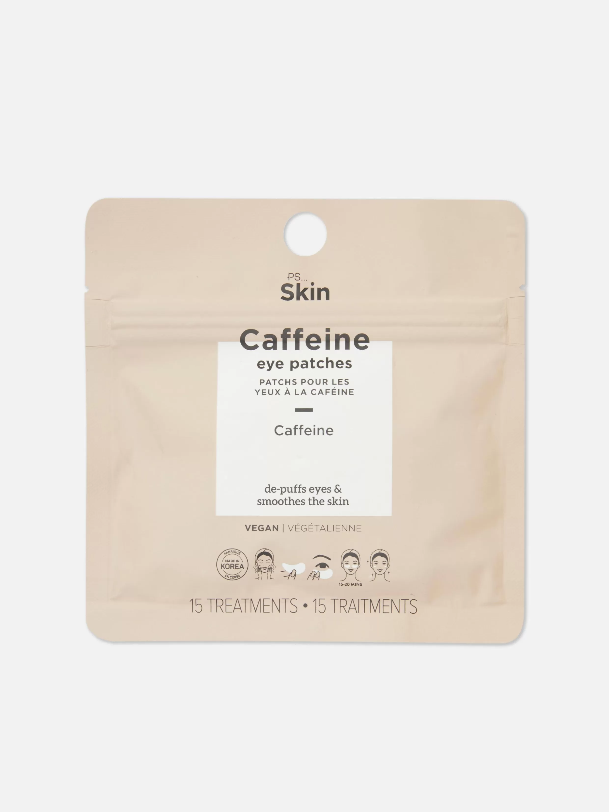 Primark Mondkapjes^PS... Oogpatches Met Cafeïne