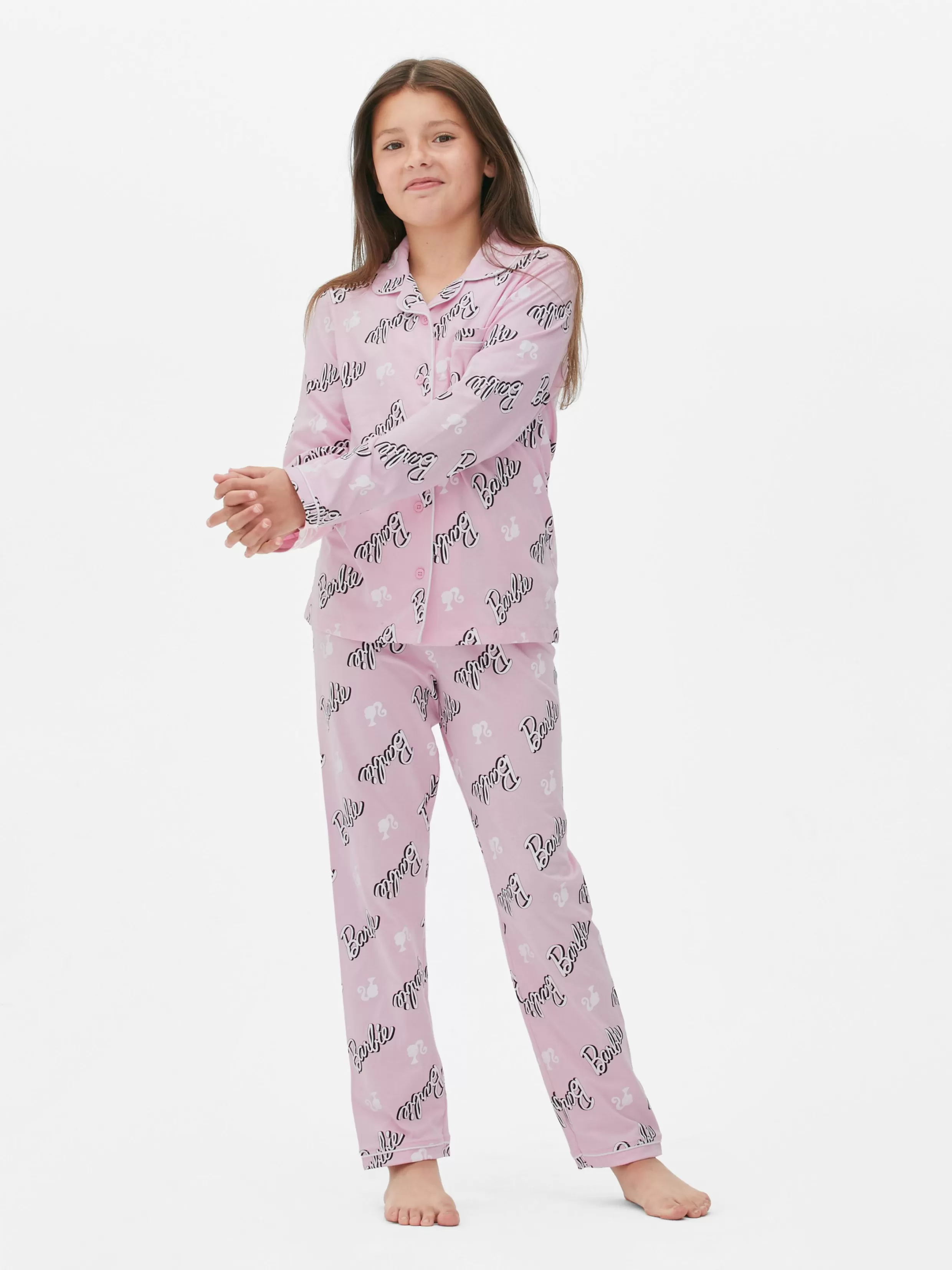 Primark Pyjama'S En Nachtkleding^Pyjama Met Lange Mouwen Barbie