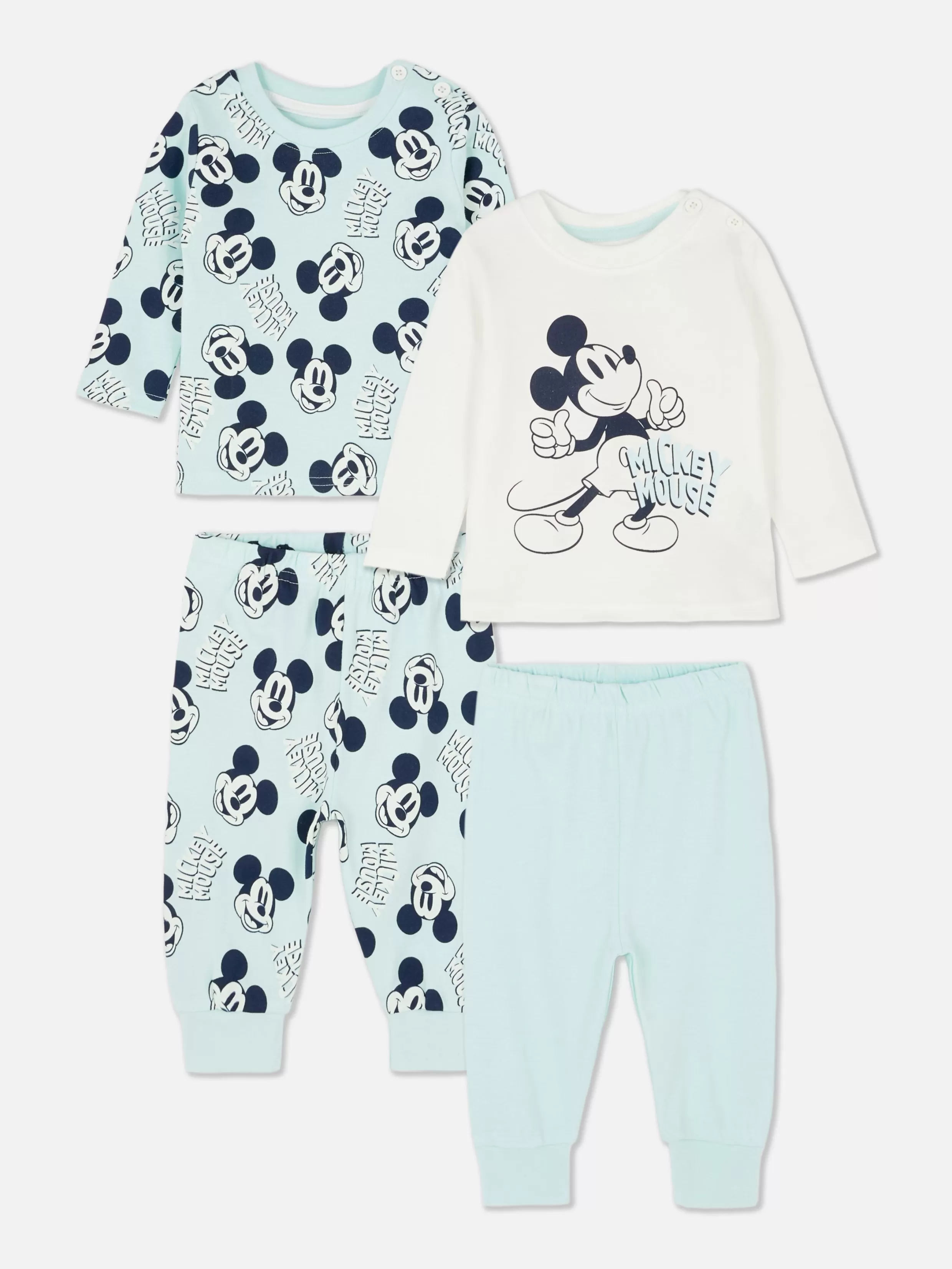 Primark Pyjama'S En Nachtkleding^Pyjama Met Lange Mouwen Disney, Set Van 2