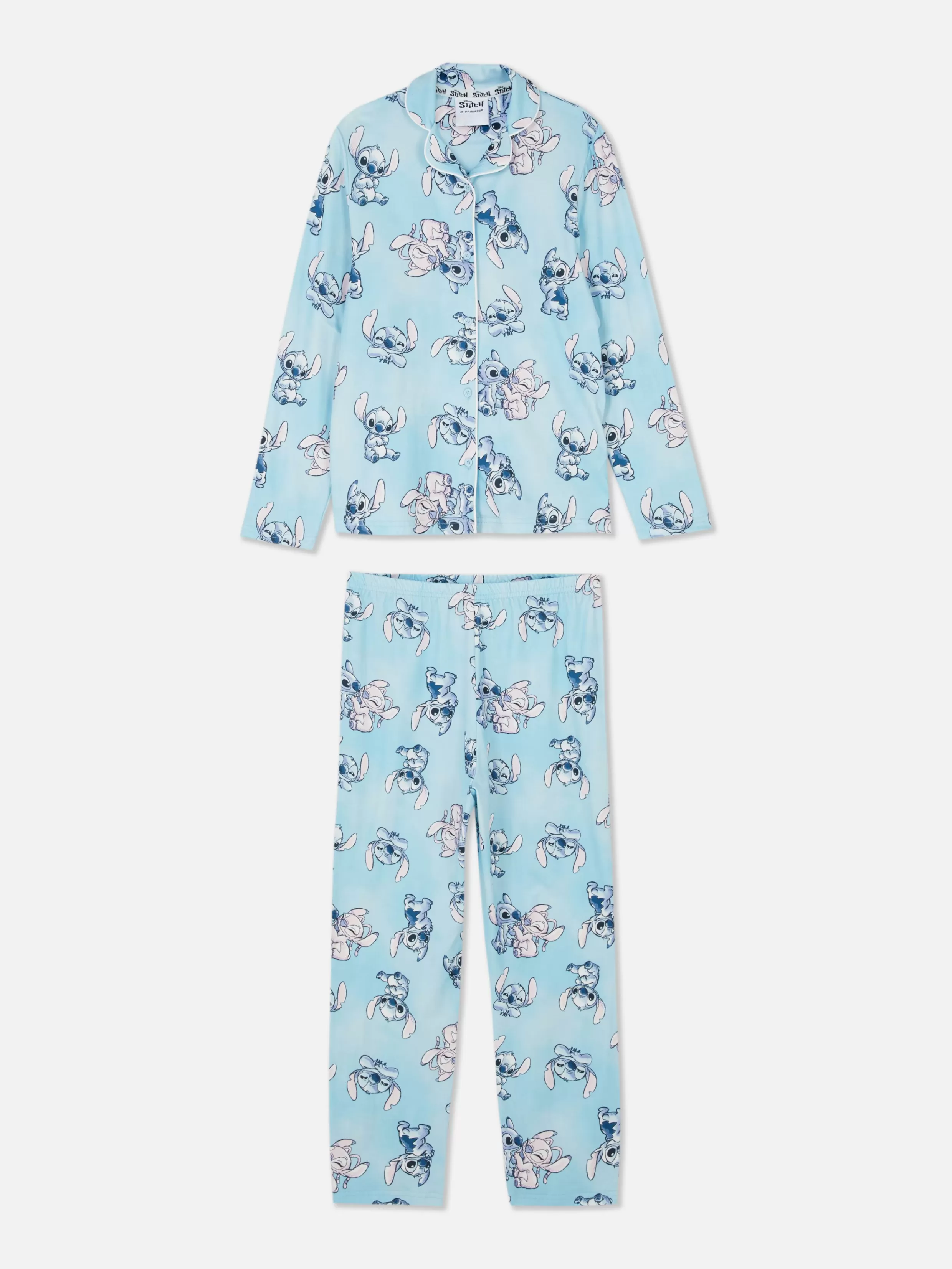 Primark Pyjama'S En Nachtkleding^Pyjama Met Lange Mouwen Disney's Stitch & Angel