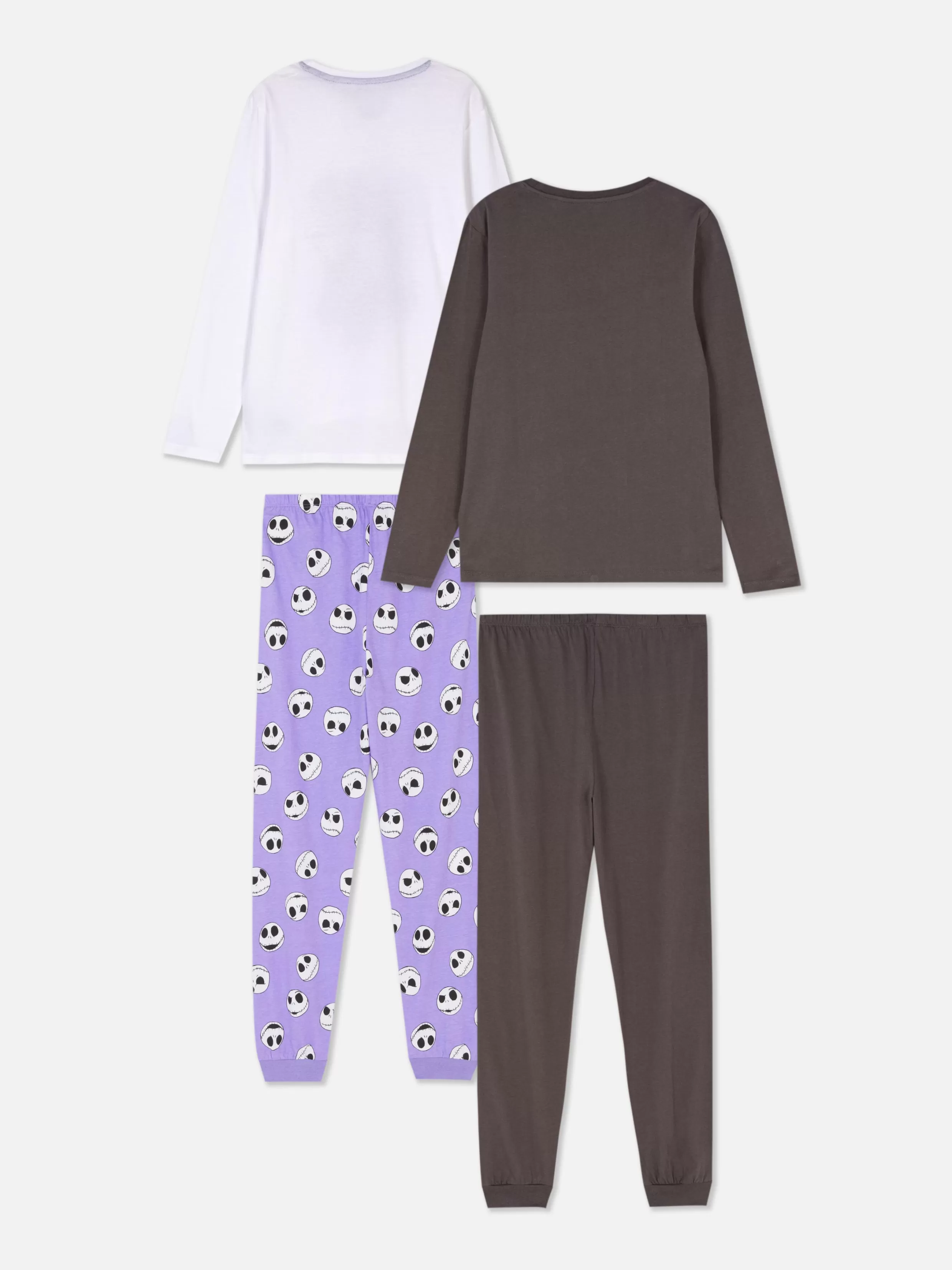 Primark Pyjama'S En Nachtkleding^Pyjama Met Lange Mouwen Disney's The Nightmare Before Christmas, Set Van 2