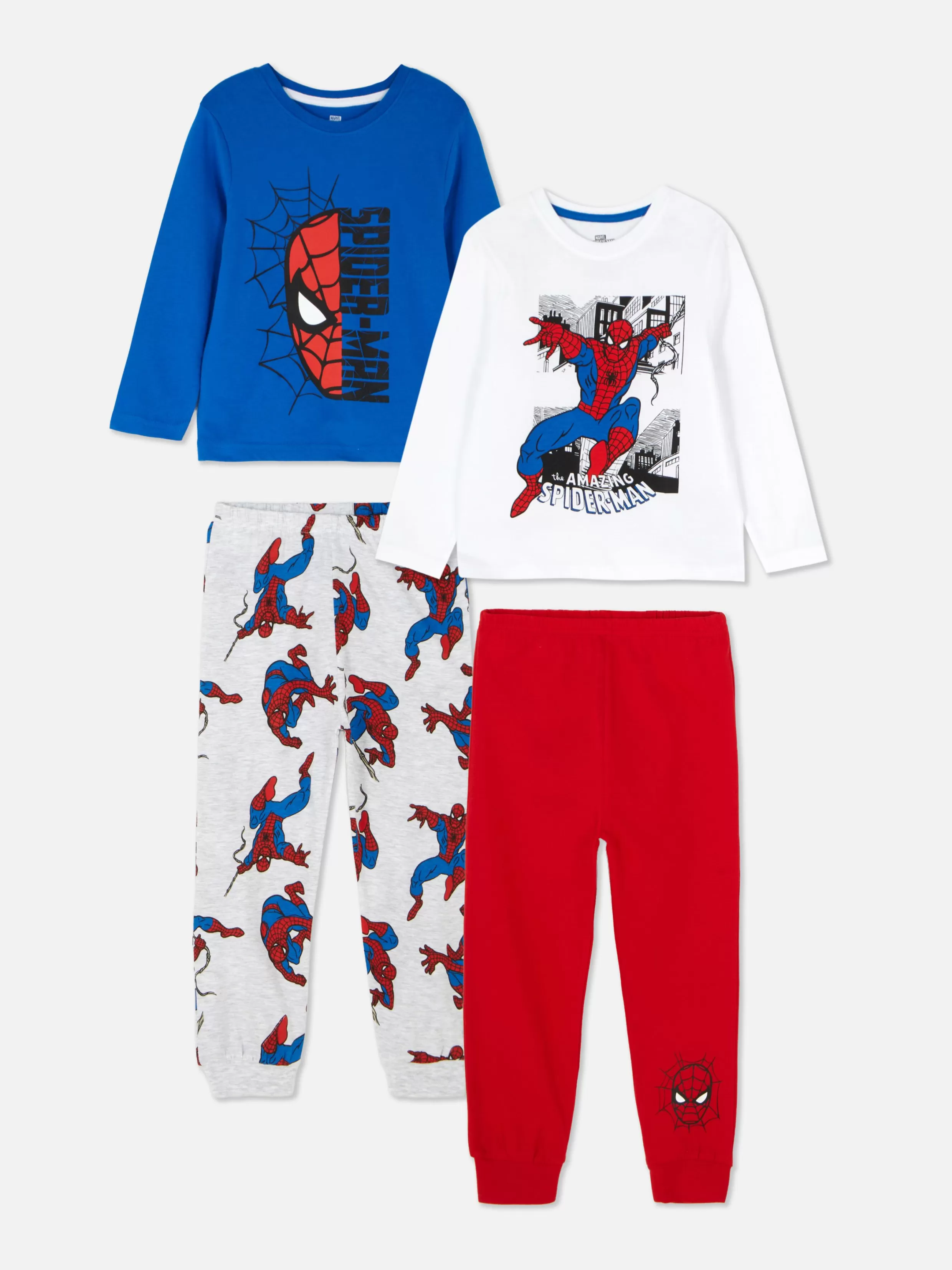 Primark Pyjama'S En Nachtkleding^Pyjama Met Print Marvel Spider-Man, Set Van 2