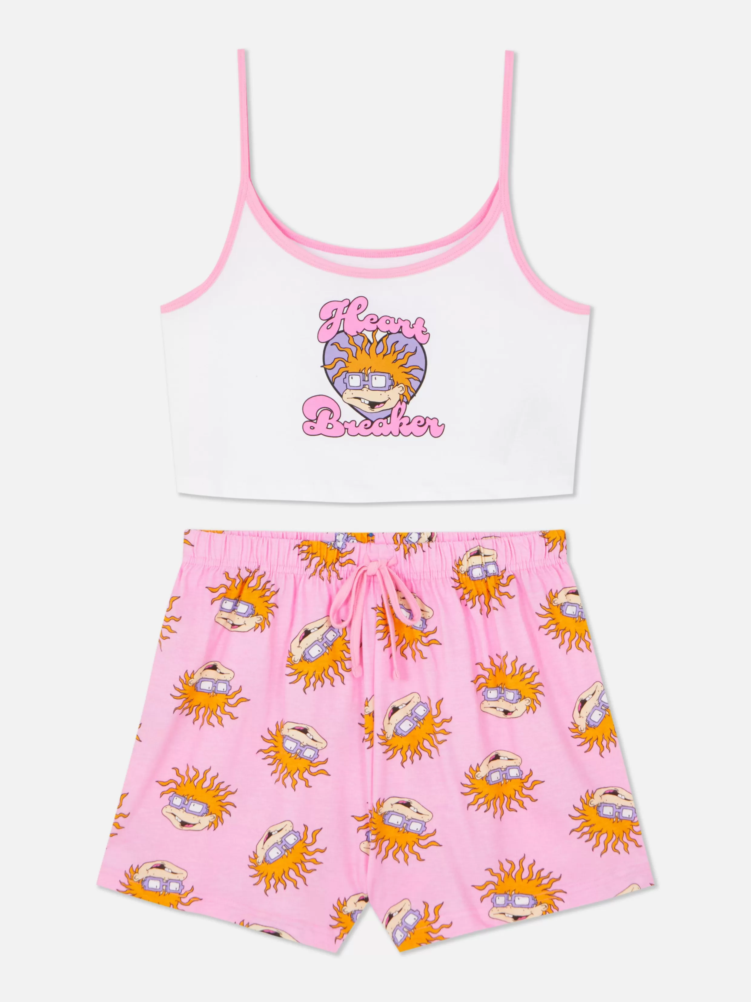 Primark Pyjamasets^Pyjamaset Met Kort Hemdje The Rugrats