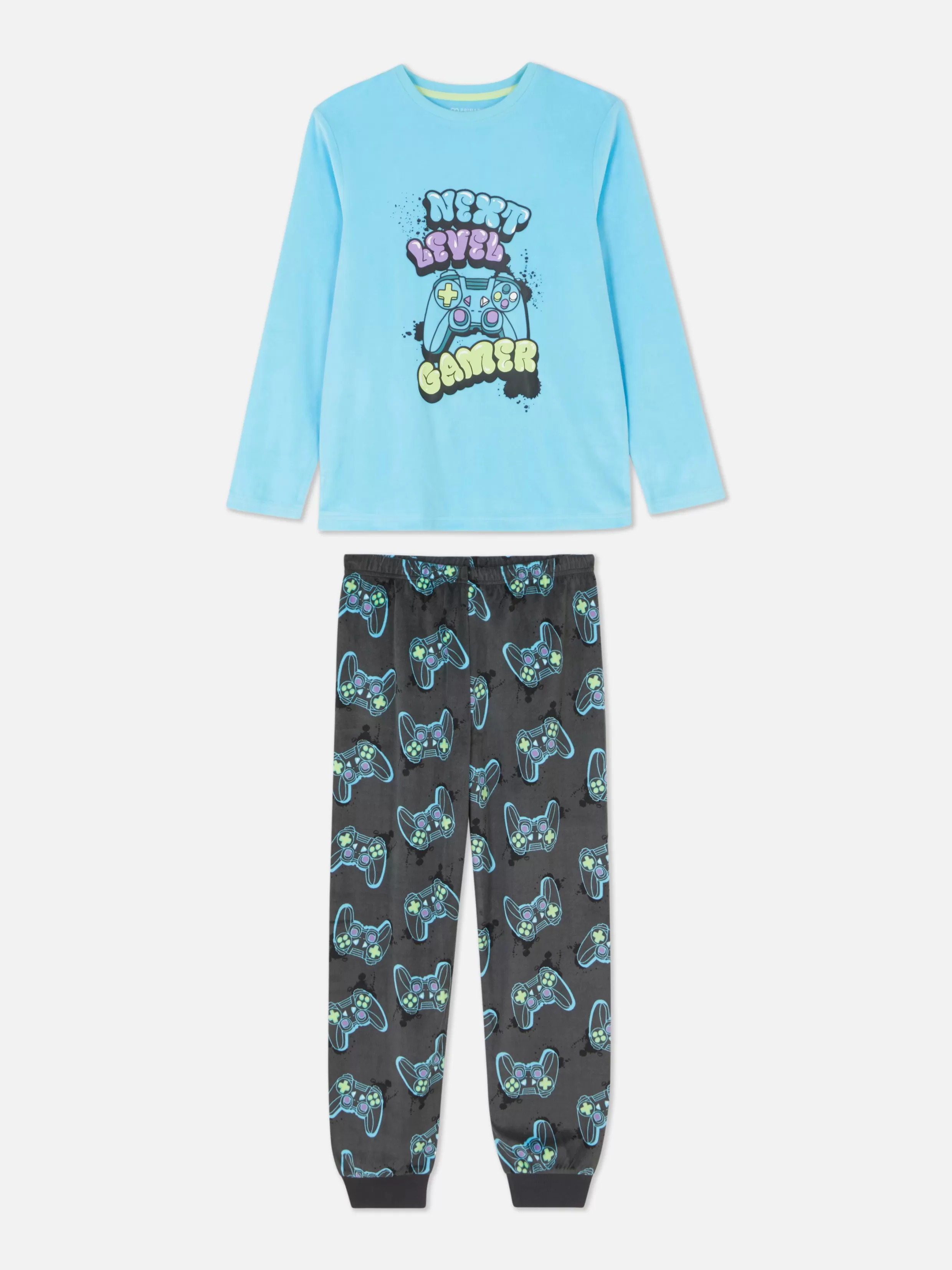 Primark Pyjama'S En Nachtkleding^Pyjamaset Met T-shirt En Broek Game Controller