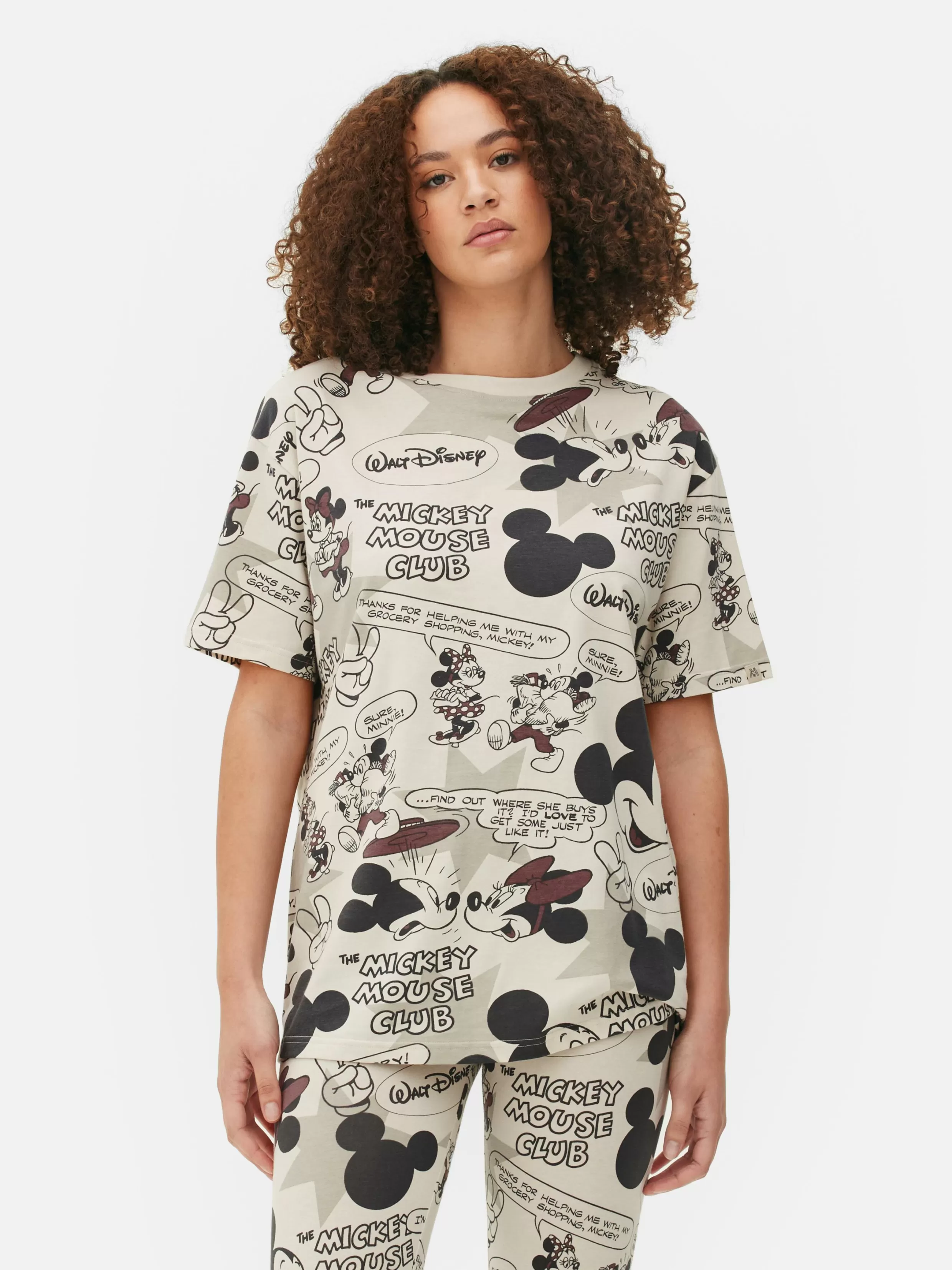 Primark Pyjamatops^Pyjamatop Met Patroon Disney's Mickey Mouse