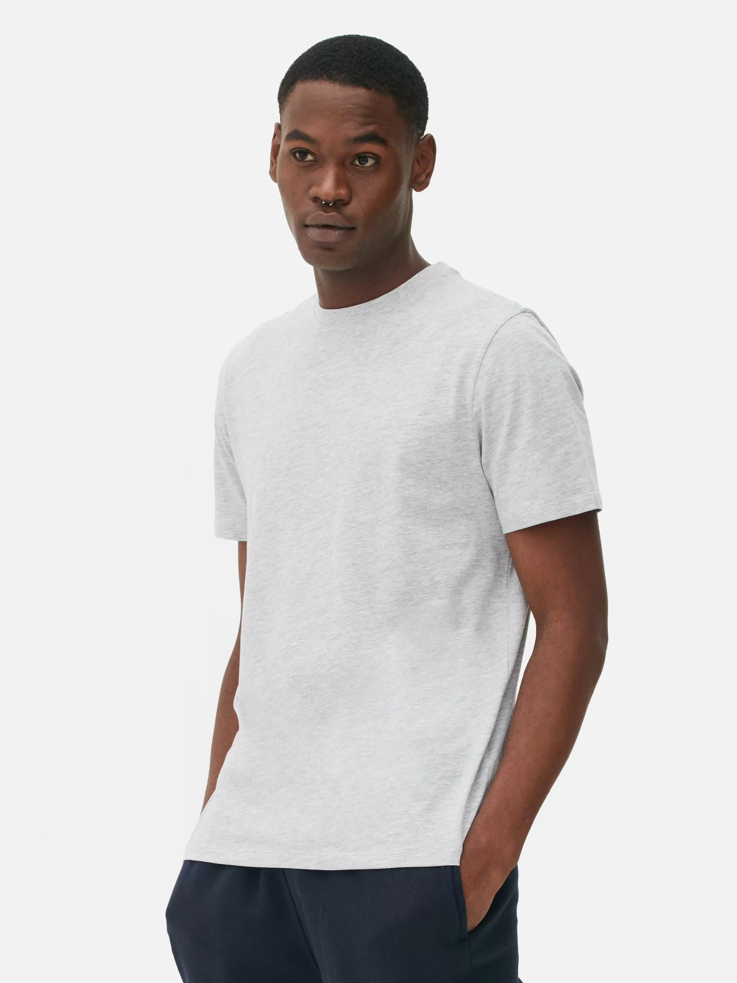 Primark Tops En T-Shirts^Regular Fit Gemêleerd T-shirt