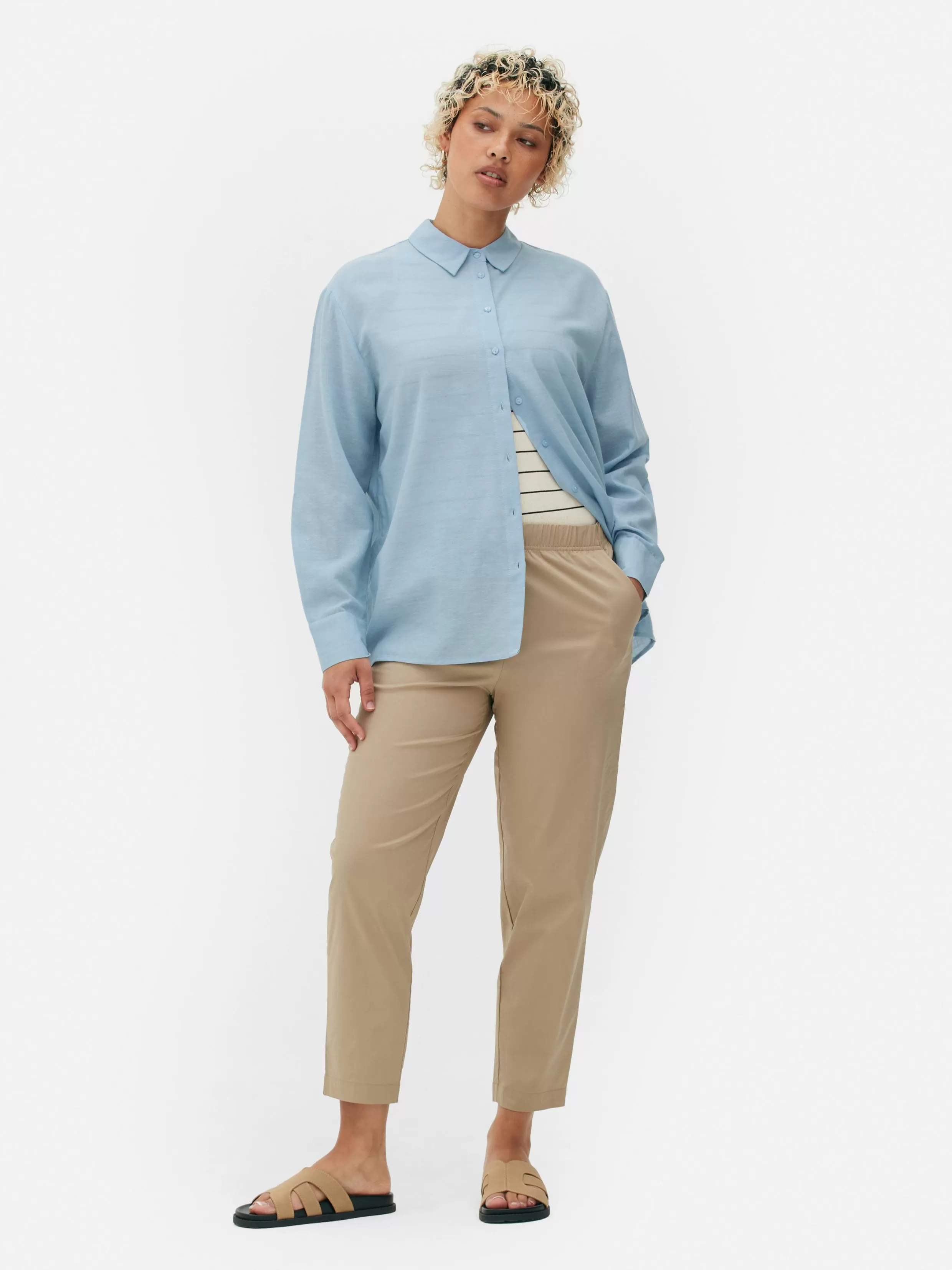 Primark Overhemden En Blouses^Regular Fit Overhemd Met Knopen