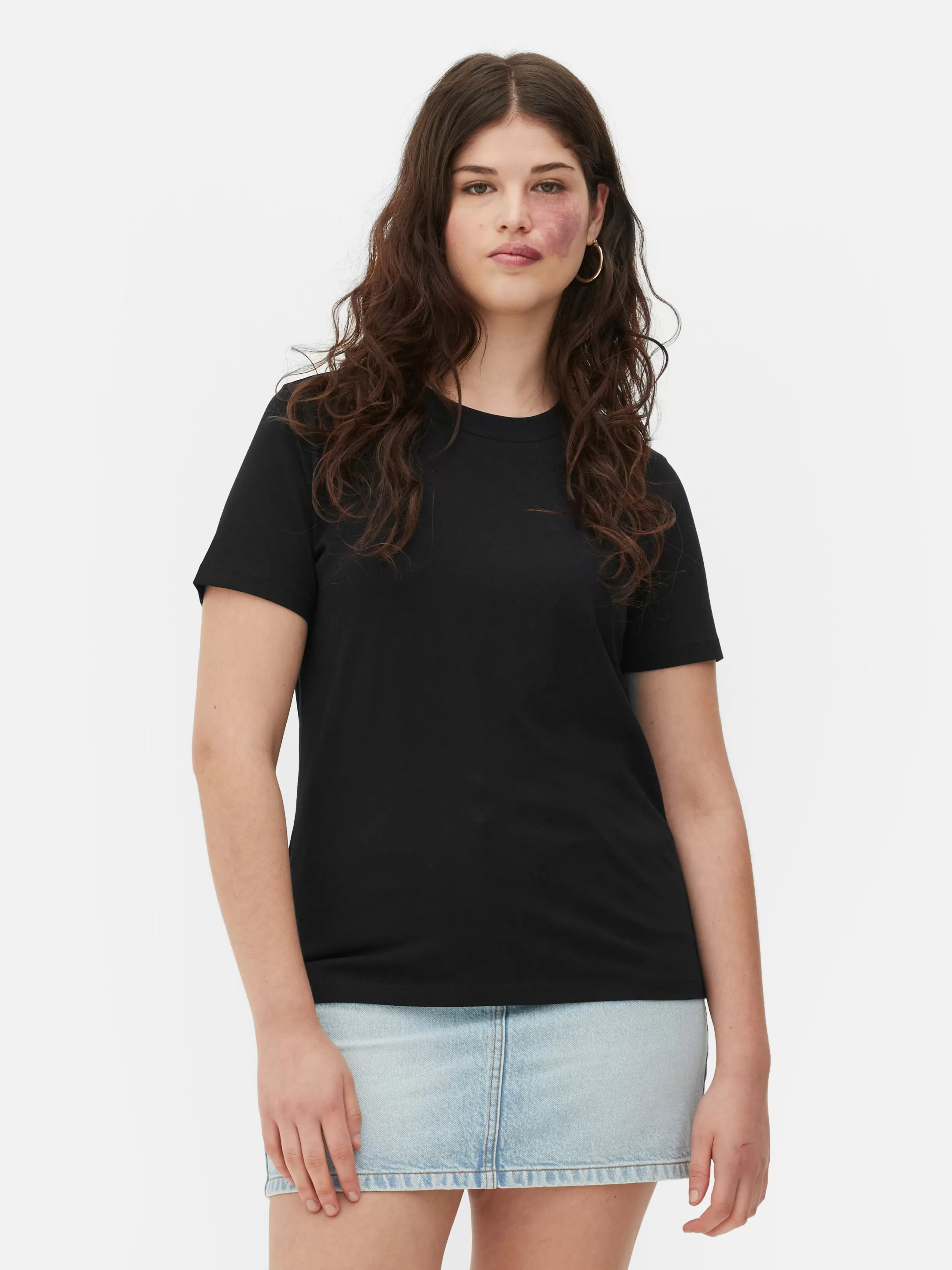 Primark Tops En T-Shirts^Regular Fit T-shirt Met Ronde Hals