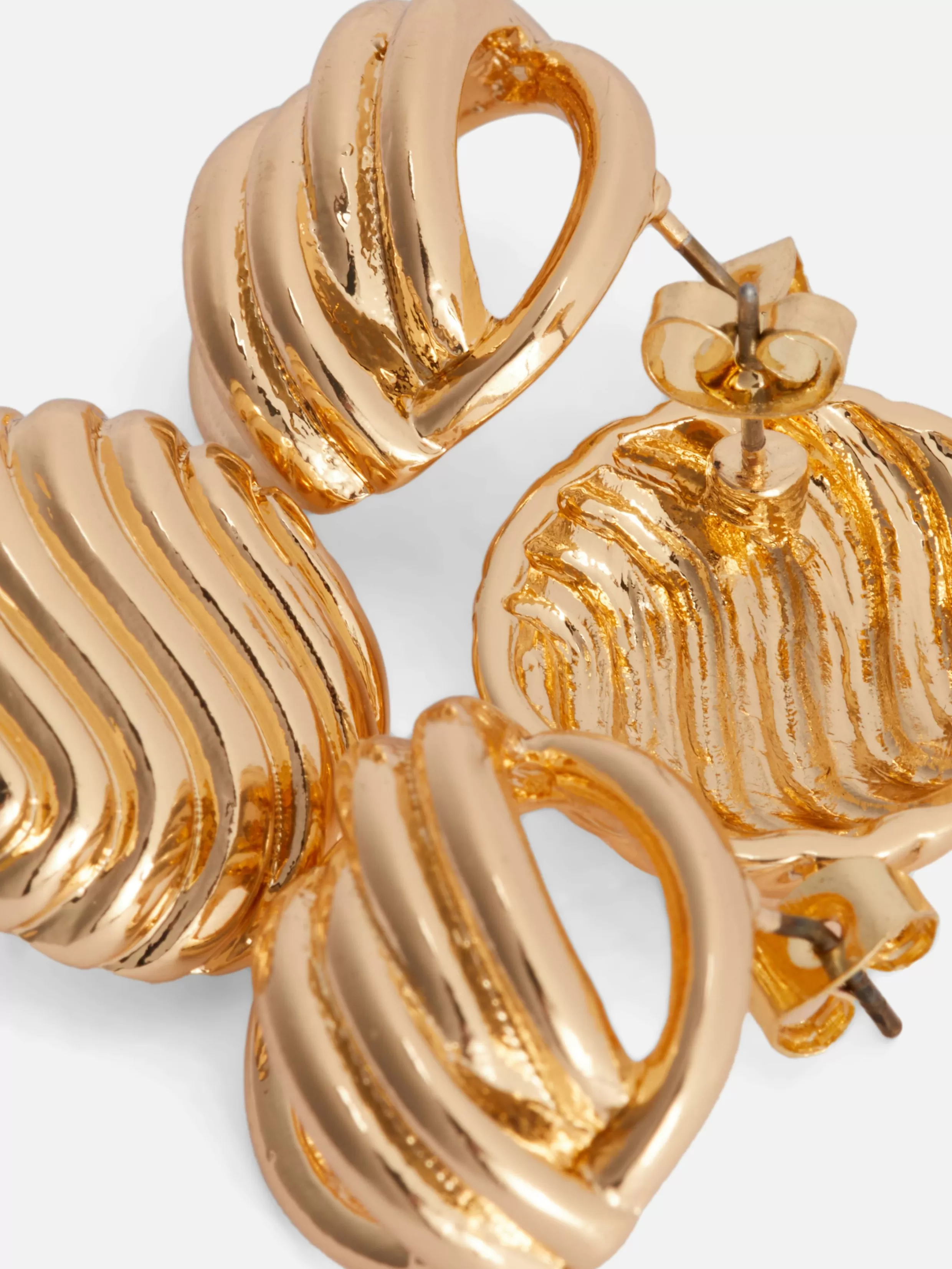 Primark Sieraden^Robuuste Sculpturale Oorknopjes Rita Ora, Set Van 2