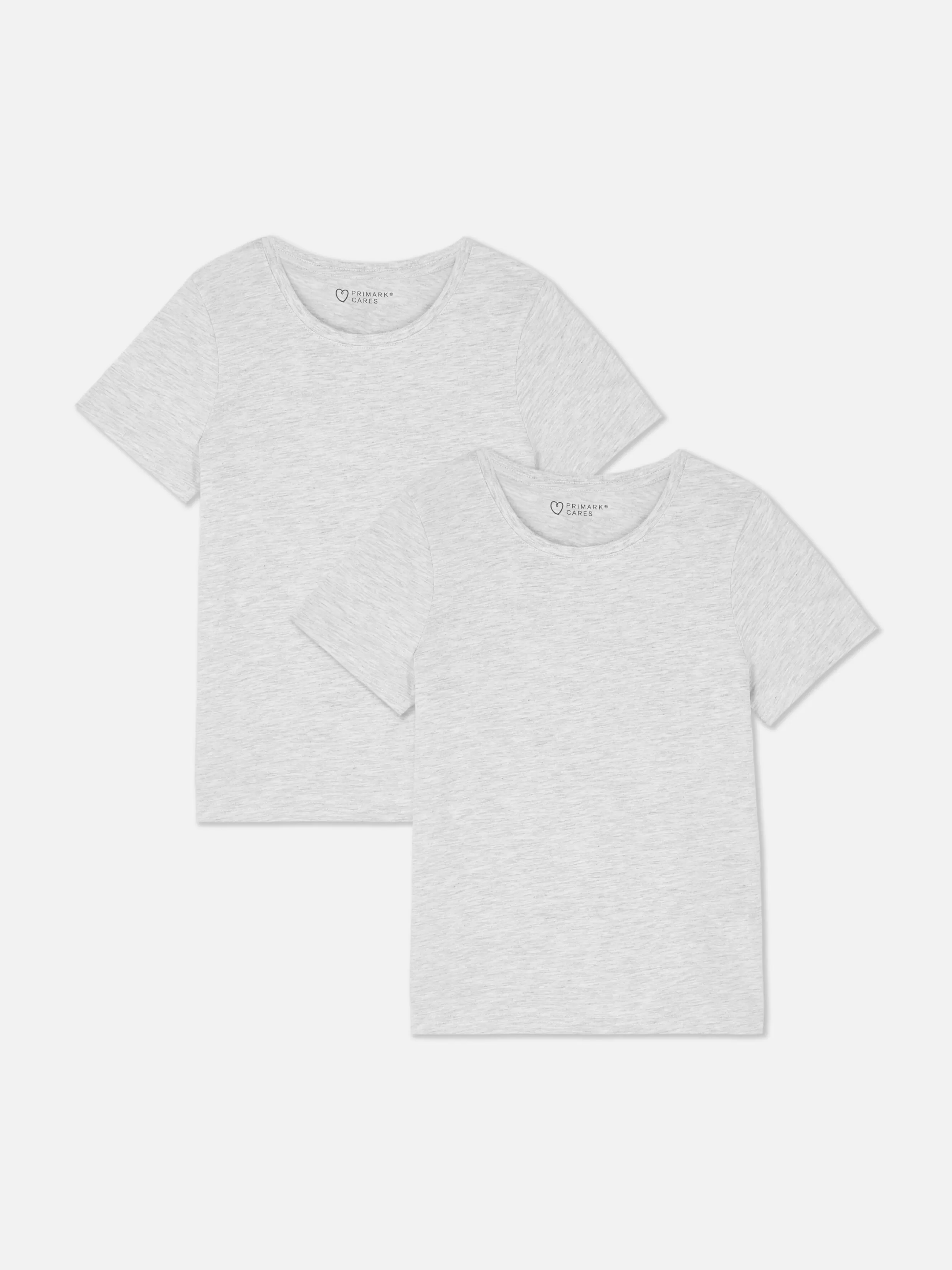 Primark Tops En T-Shirts^School-T-shirts Met Korte Mouwen, Set Van 2