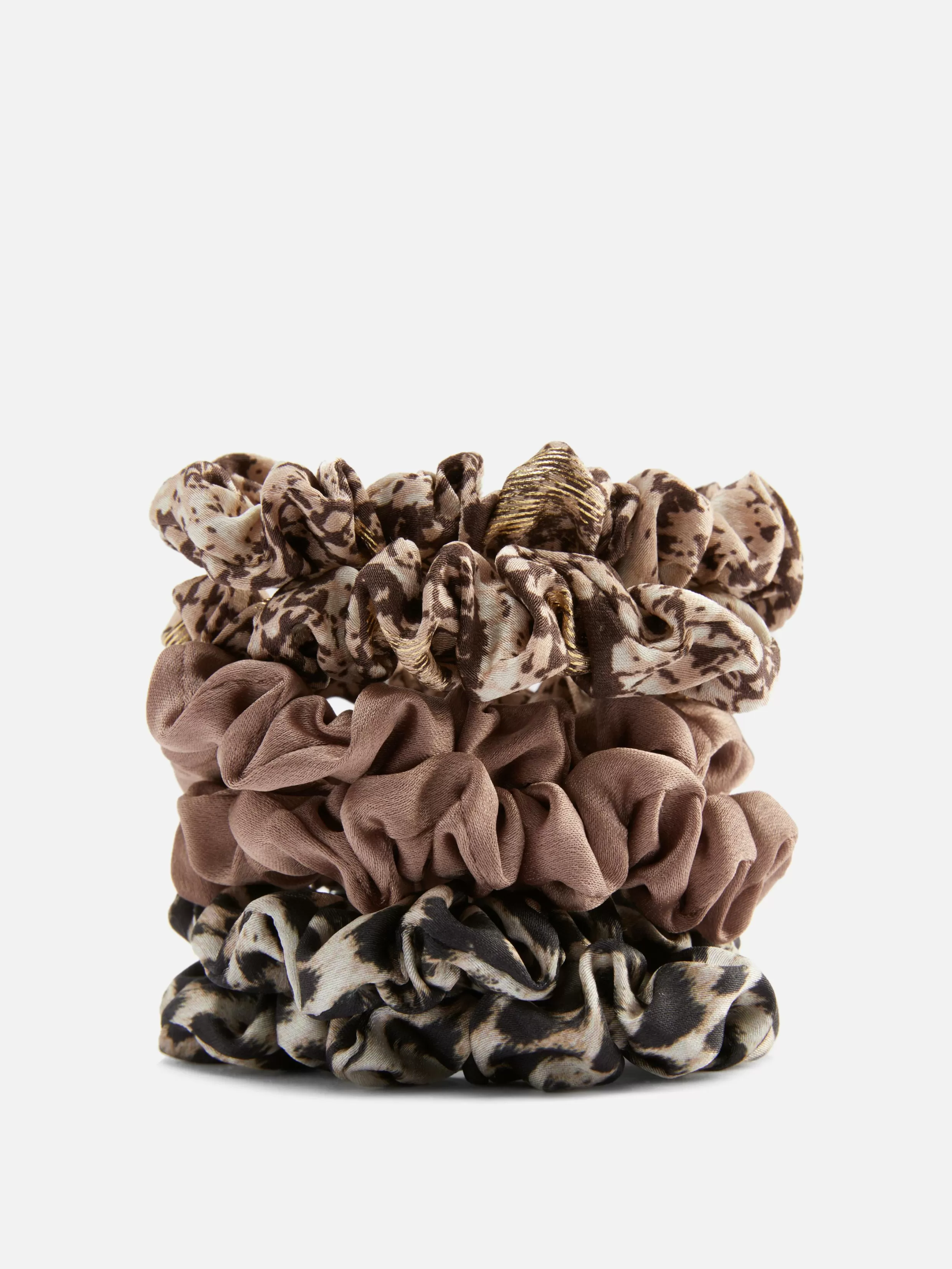 Primark Haaraccessoires^Scrunchies Met Dierenprint, Set Van 6