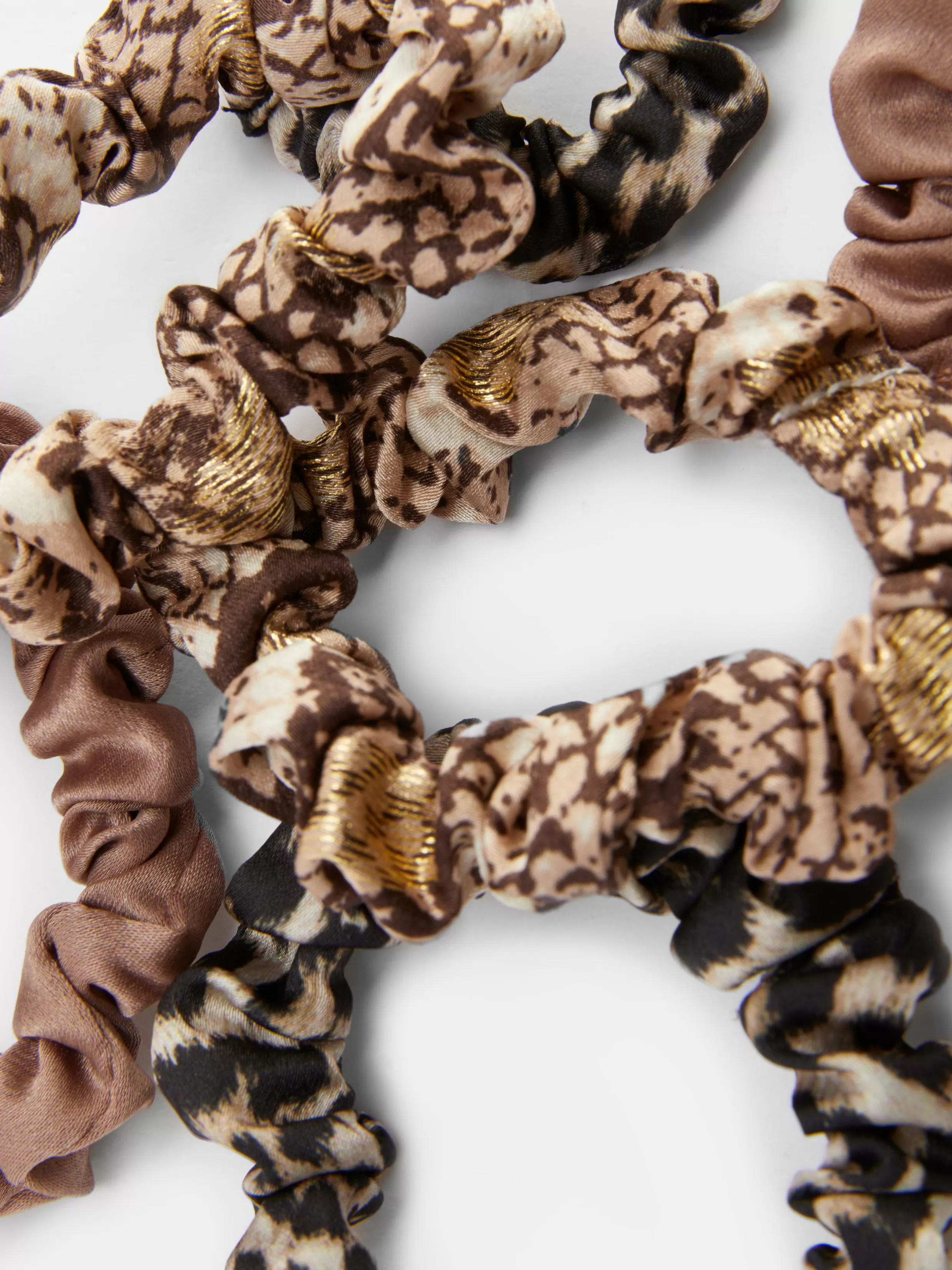 Primark Haaraccessoires^Scrunchies Met Dierenprint, Set Van 6