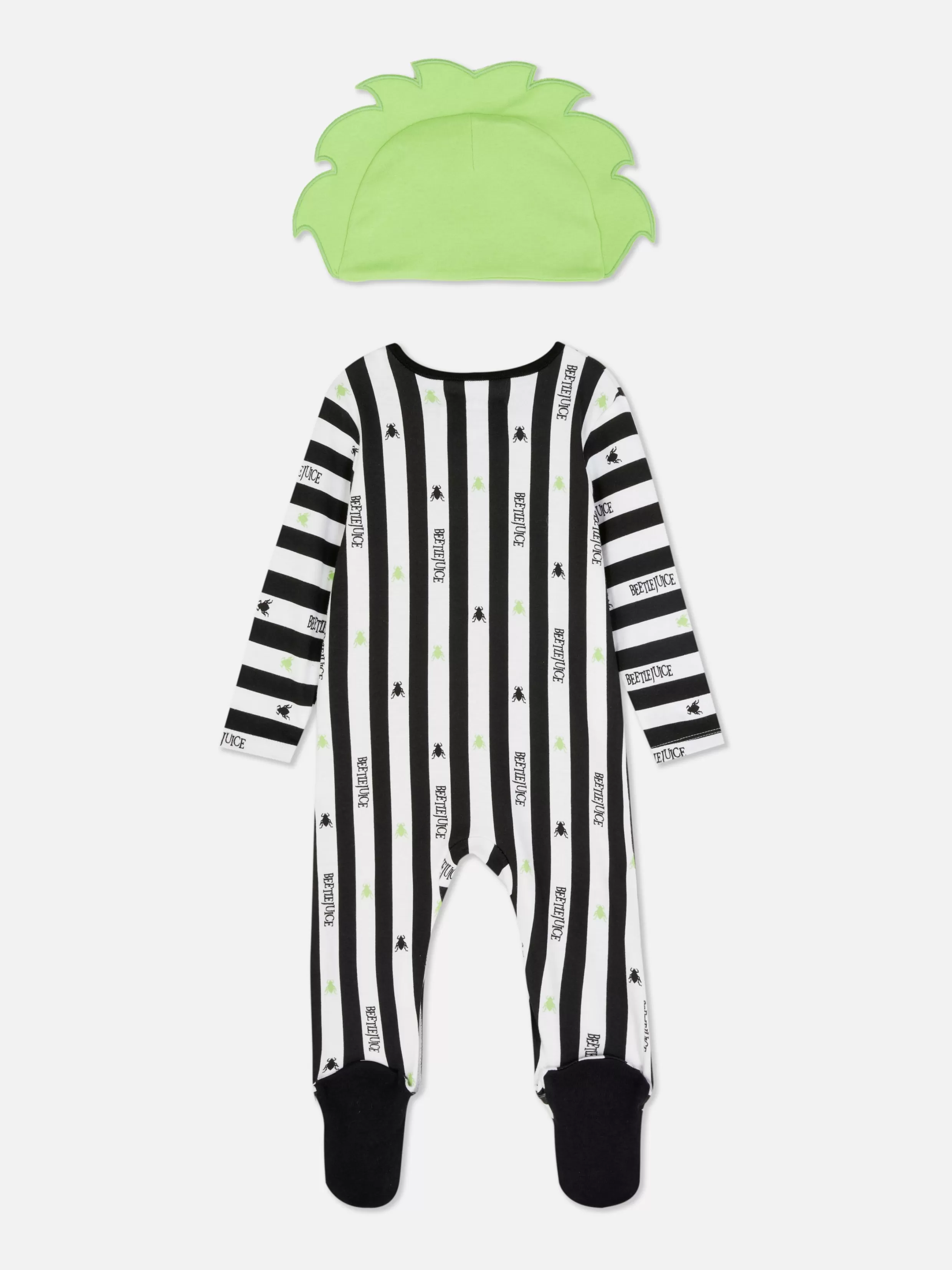 Primark Onesies^Set Met Body En Hoedje Beetlejuice