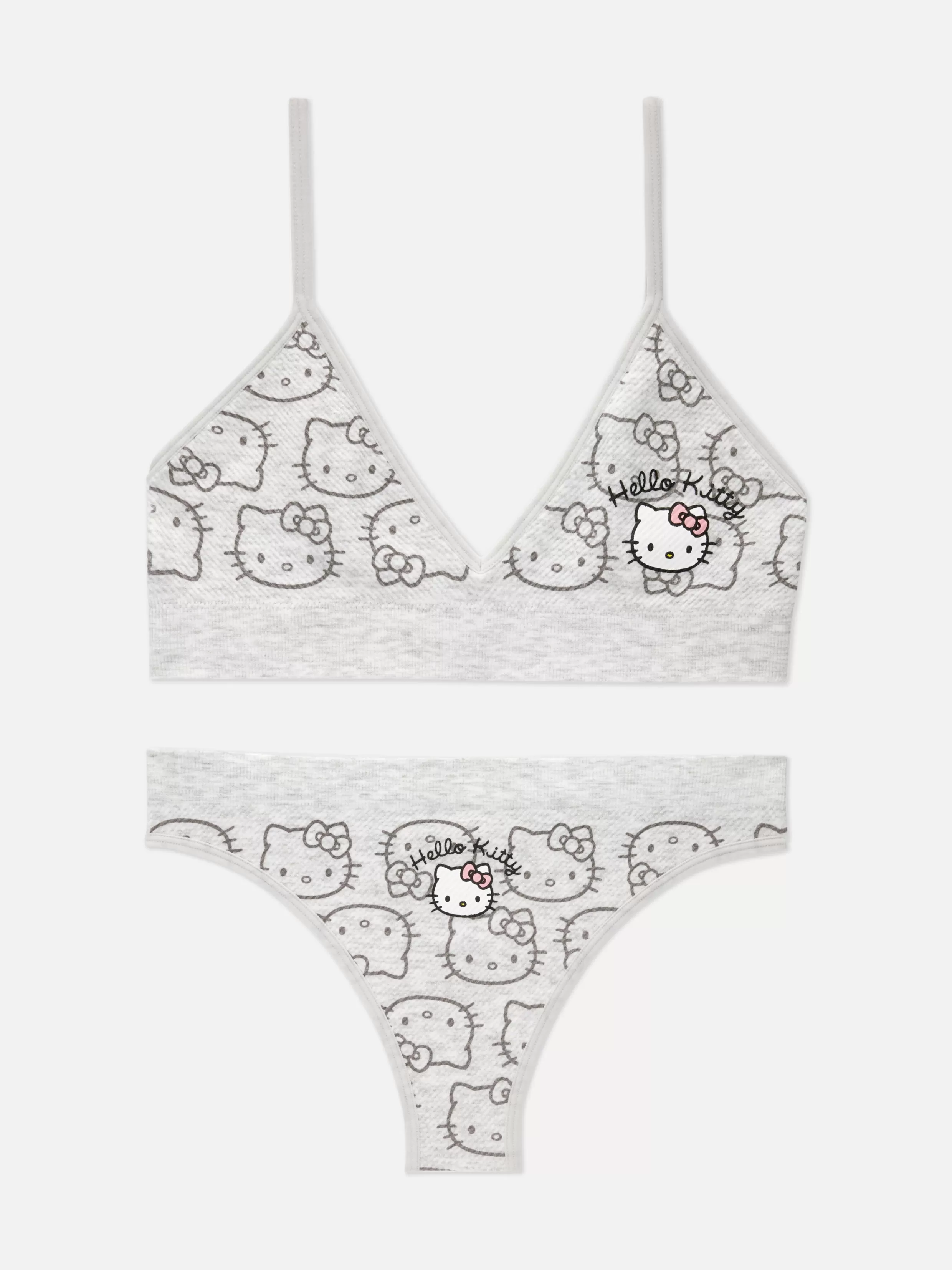 Primark Lingeriesets^Set Met Naadloze Bralette En String Hello Kitty