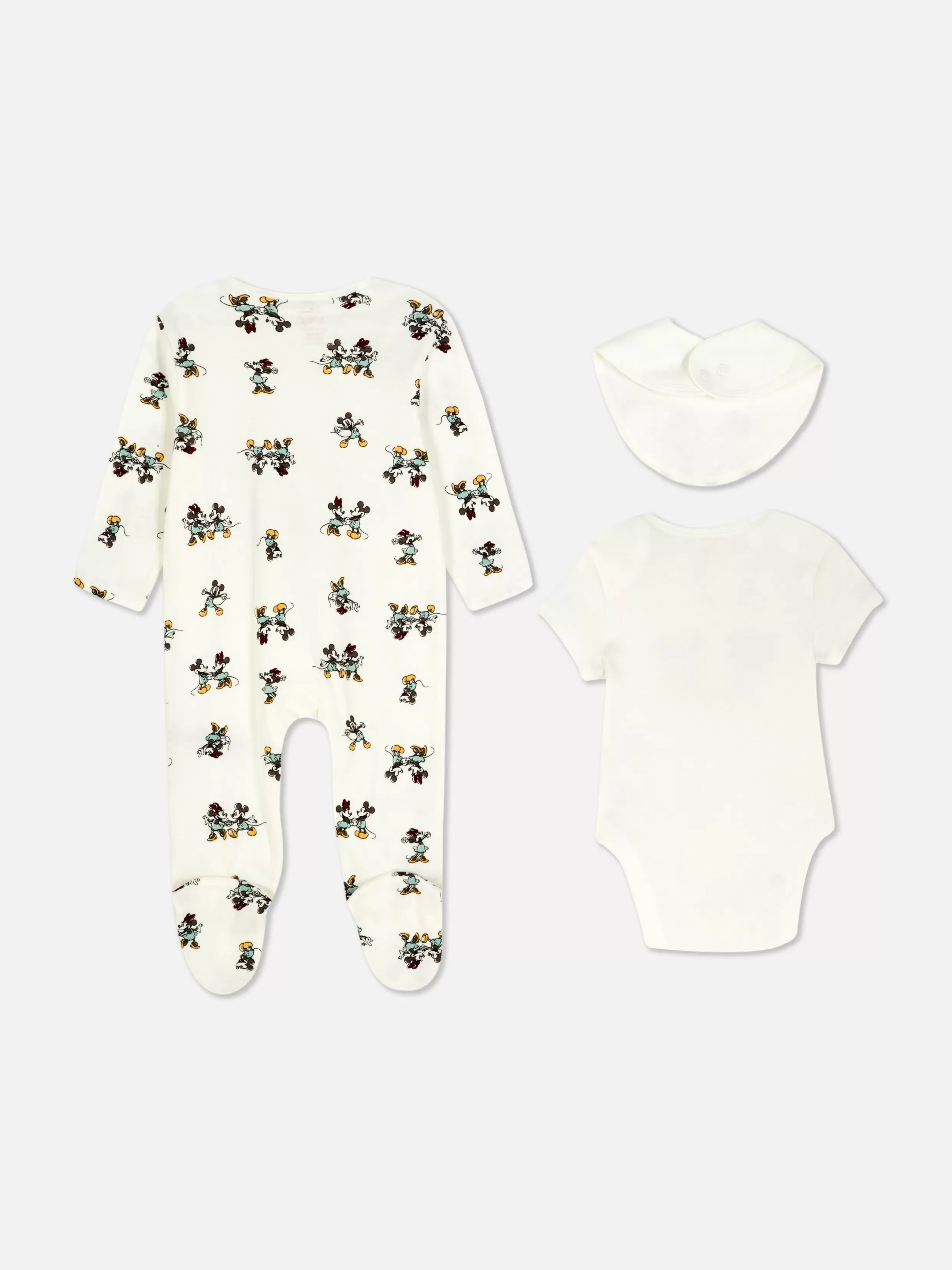 Primark Sets En Outfits^Set Met Slaappakje, Rompertje En Slabbetje Disney