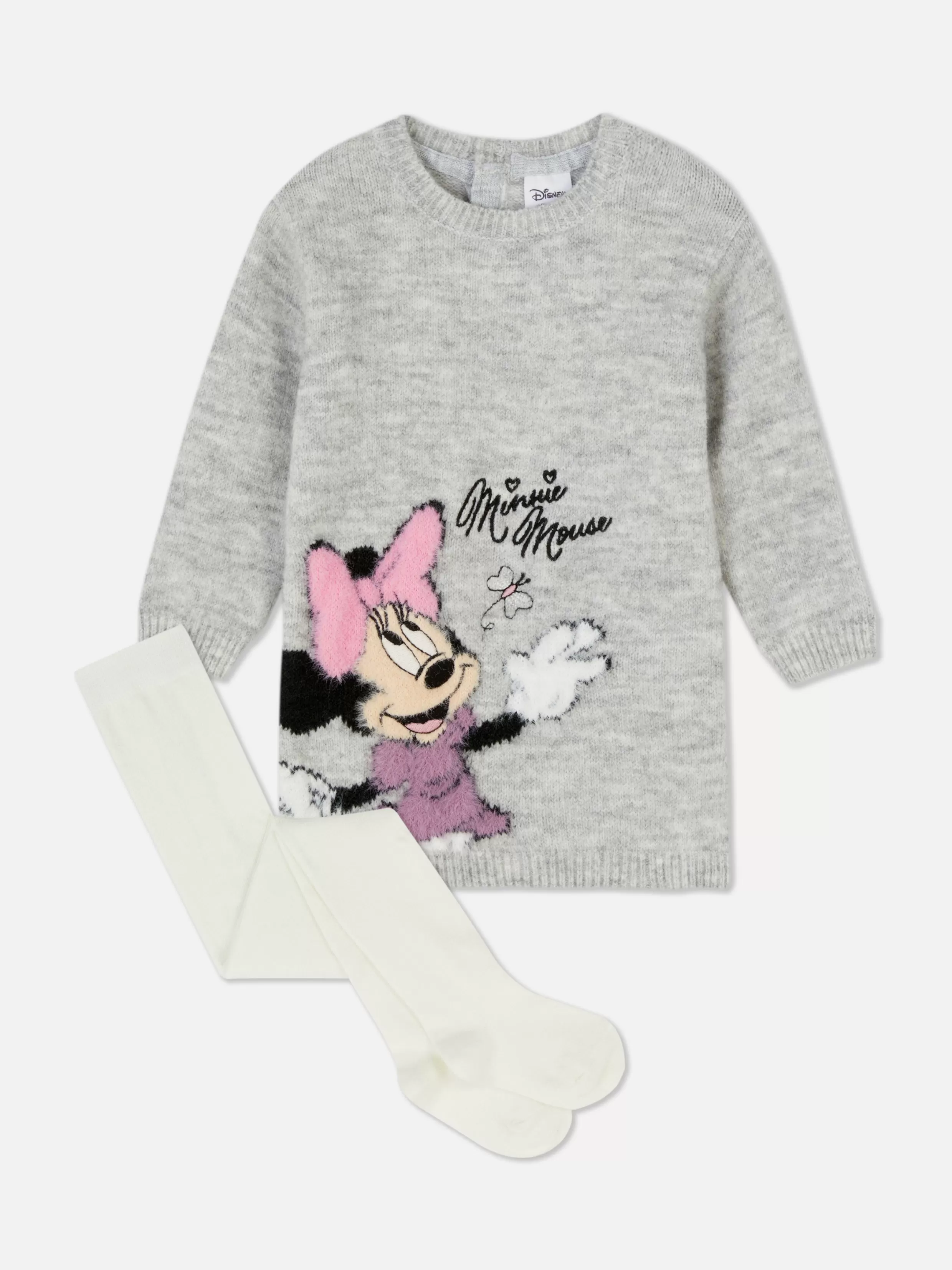 Primark Jurken En Rokken^Set Van Gebreide Jurk En Maillot Disney