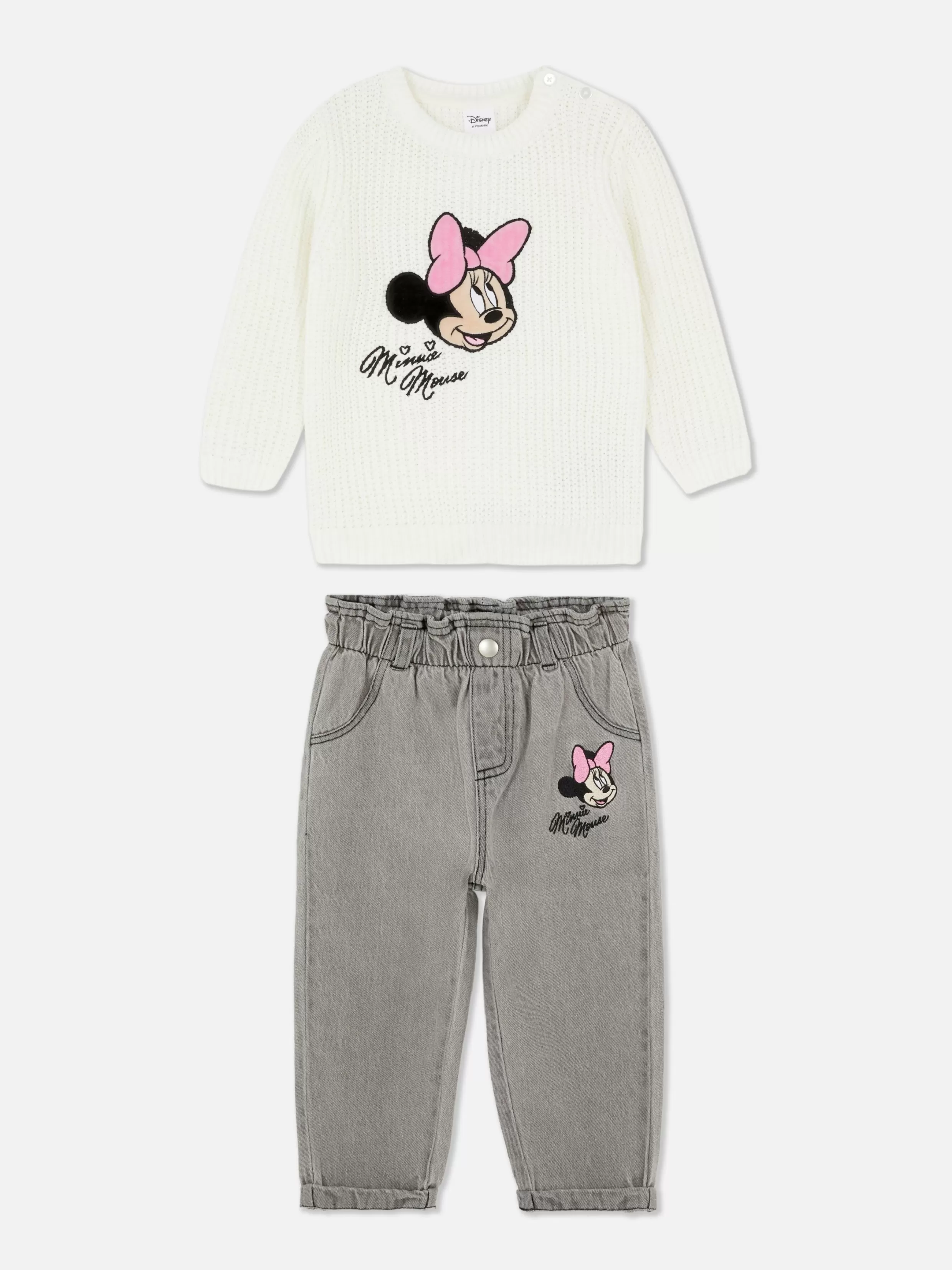 Primark Sets En Outfits^Set Van Gebreide Trui En Jeans Disney's Minnie Mouse