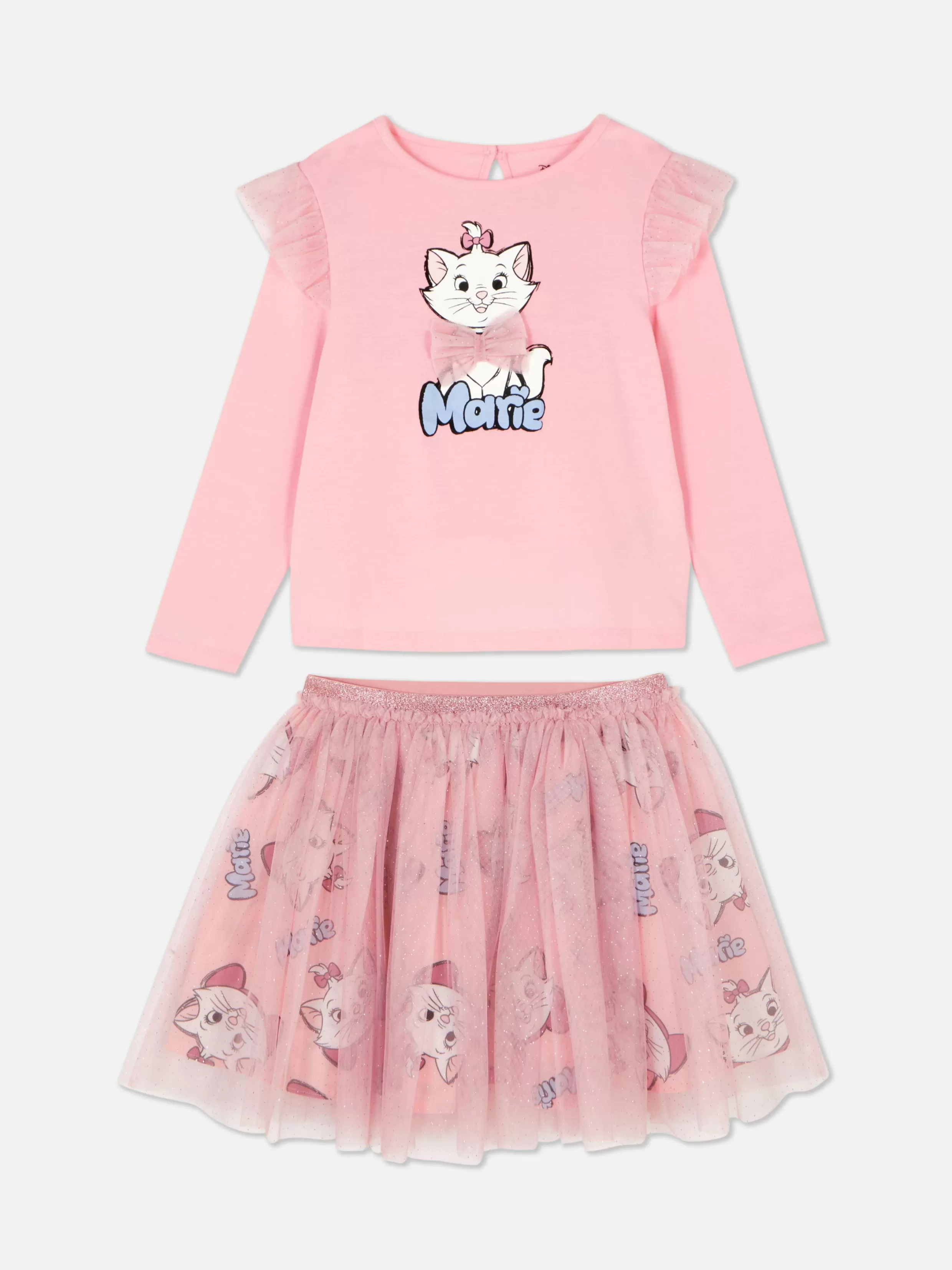 Primark Sets En Outfits^Set Van Sweatshirt En Tutu Disney De Aristokatten