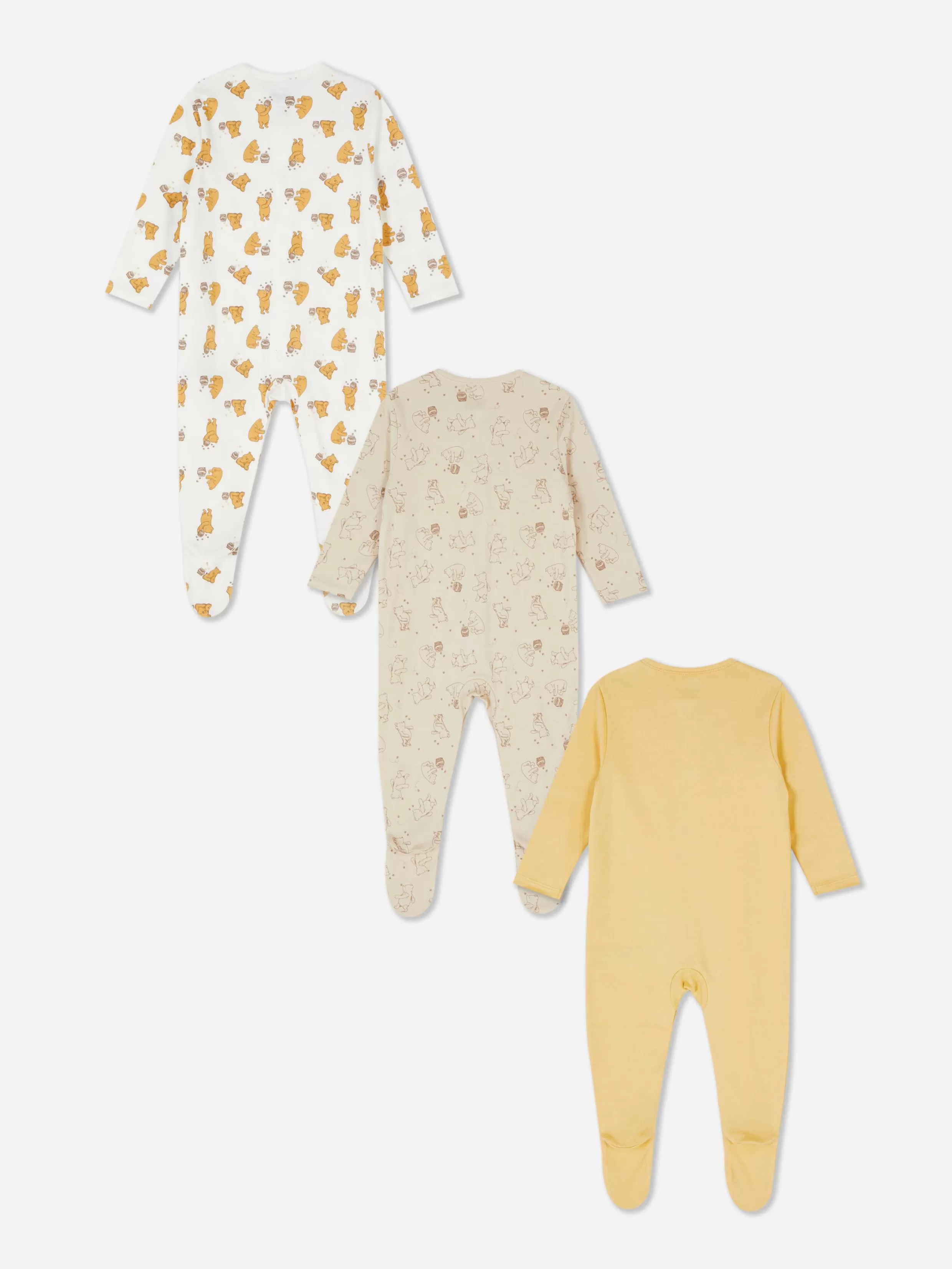 Primark Kruip- En Slaappakjes^Slaappakjes, Disney's Winnie De Poeh, Set Van 3