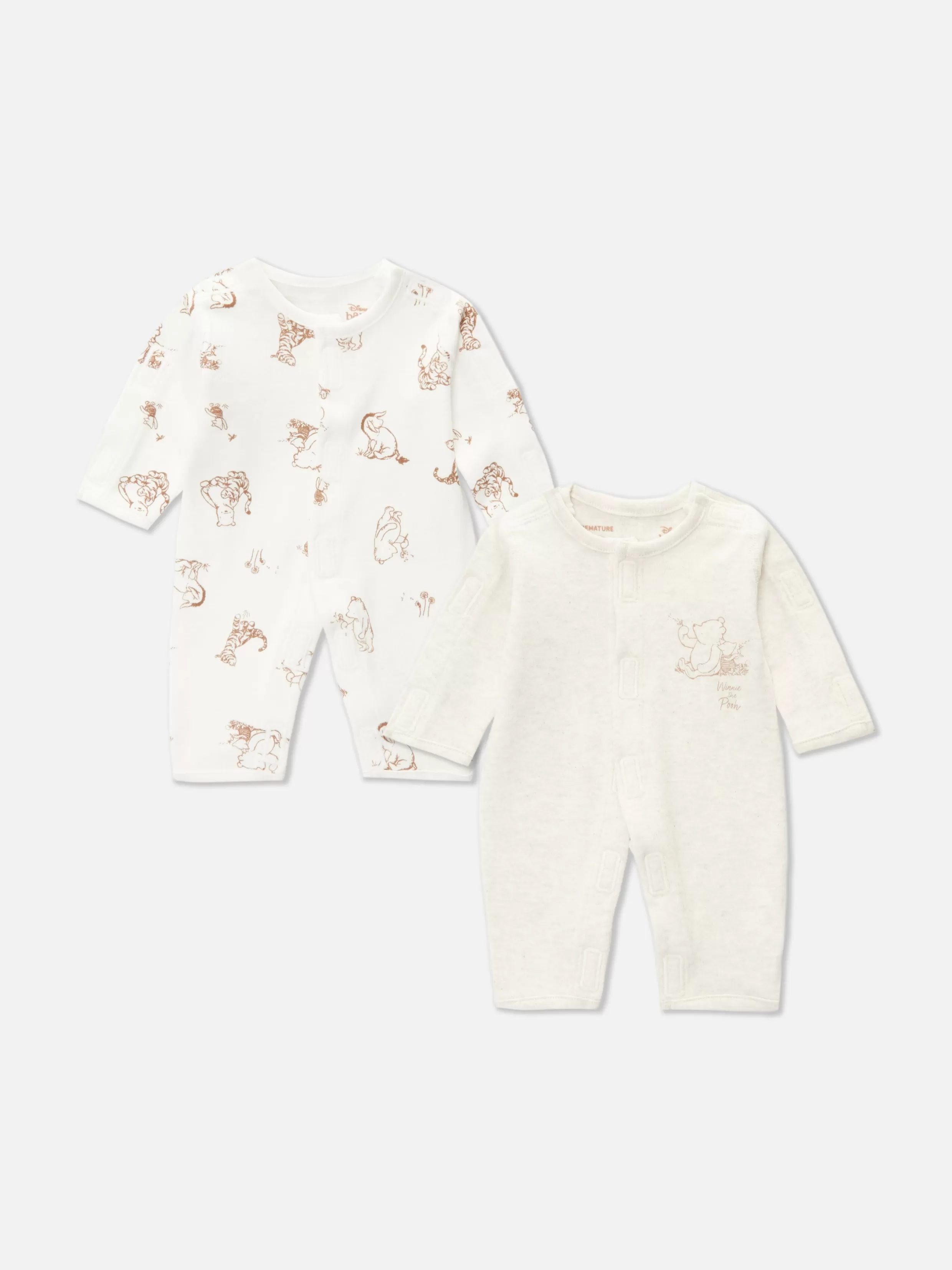 Primark Sets En Outfits^Slaappakjes Voor Premature Baby's Disney, Set Van 2