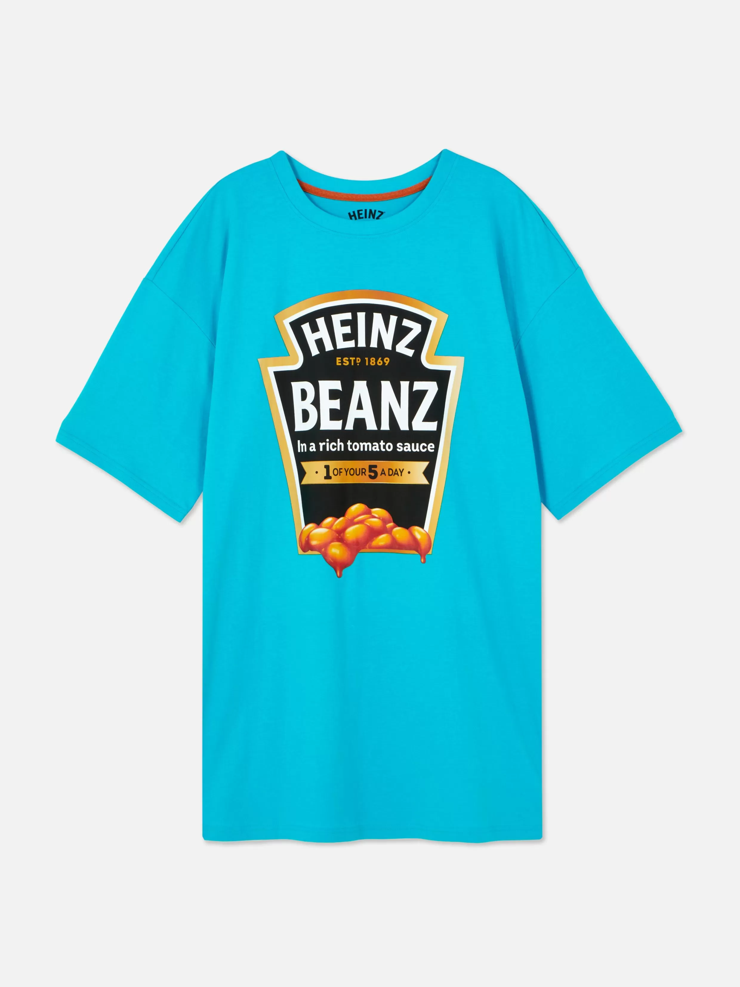 Primark Nachthemden En -Japonnen^Slaapshirt Met Heinz Beanz-print