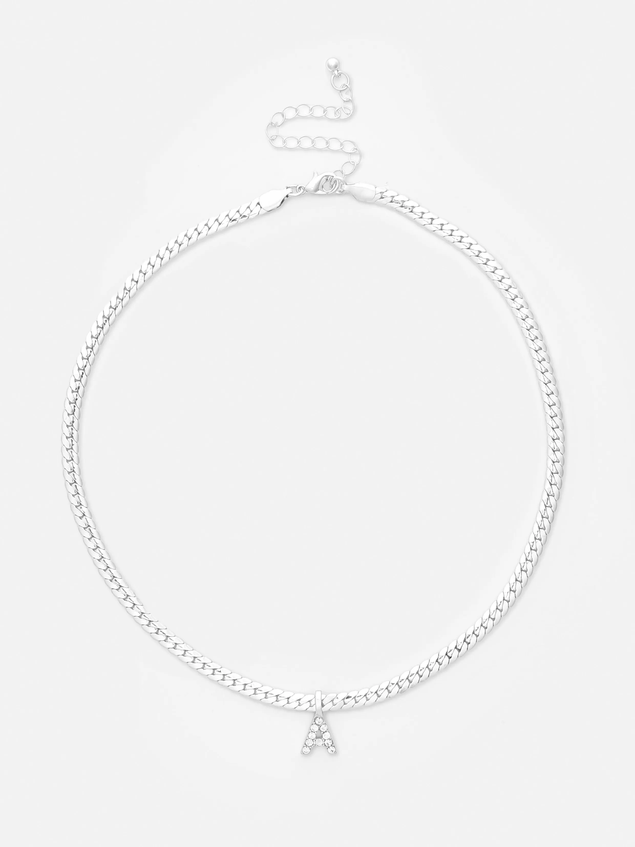 Primark Sieraden^Slangenketting Met Initiaal En Stras