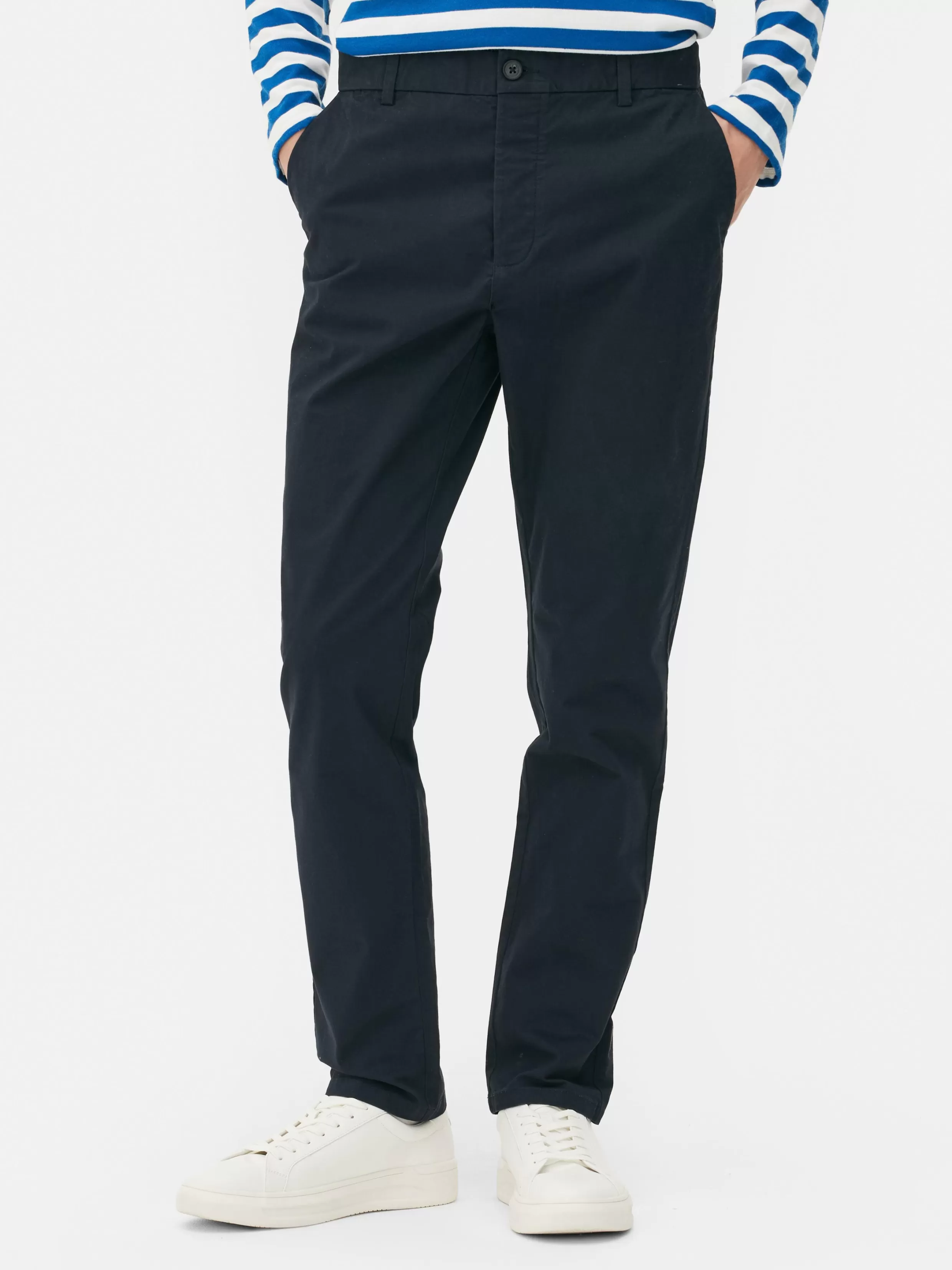 Primark Broeken^Slim-fit Chino Met Stretch