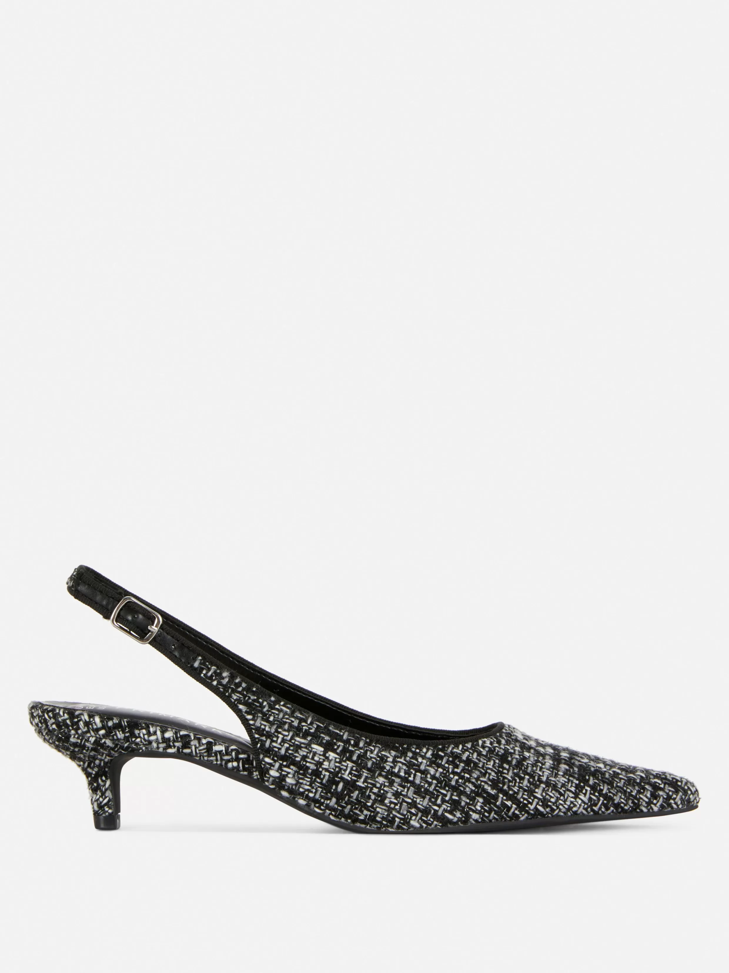 Primark Pumps^Slingback Kitten Heels Van Bouclé