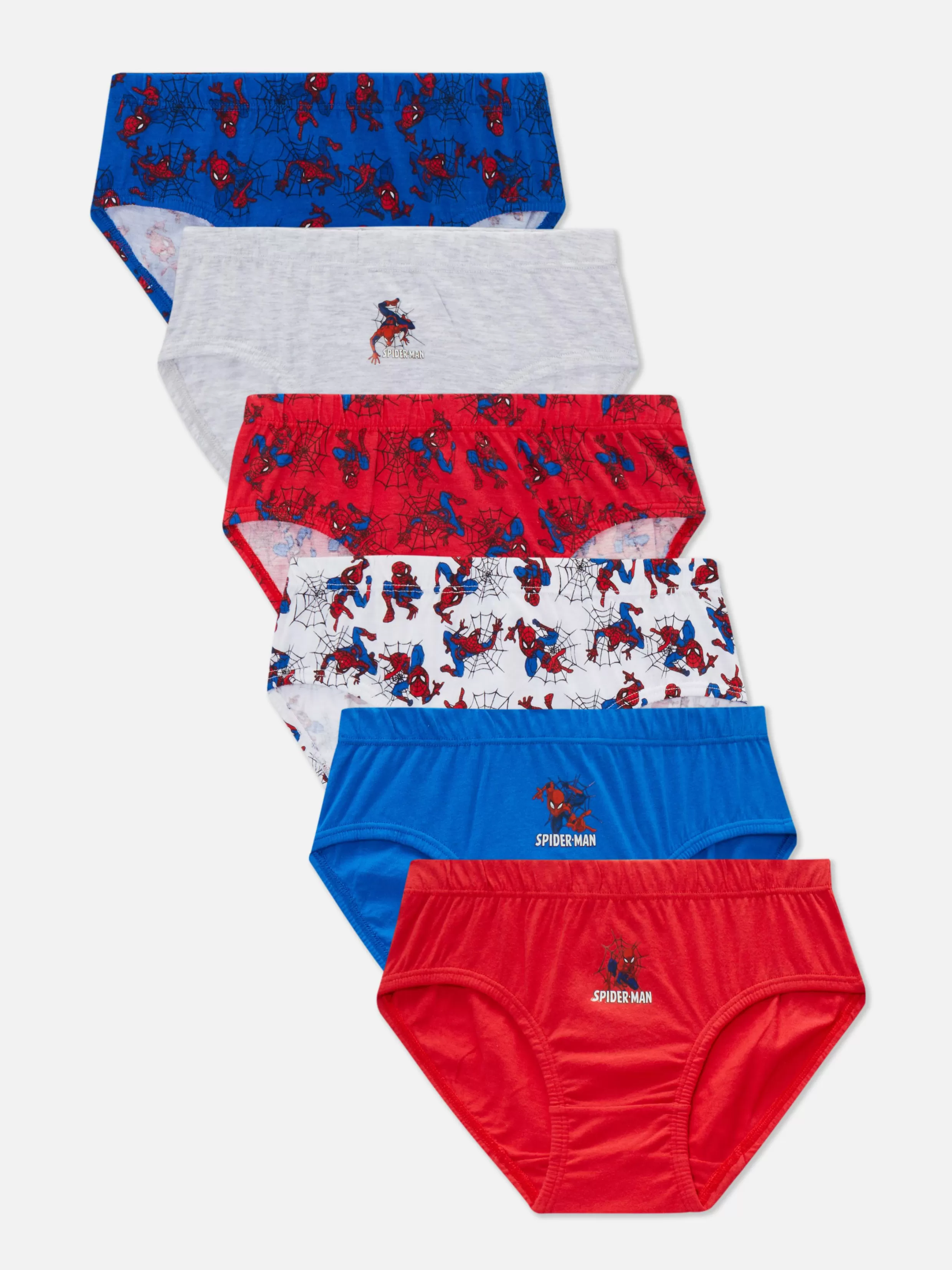 Primark Ondergoed^Slips Marvel Spider-Man, Set Van 6