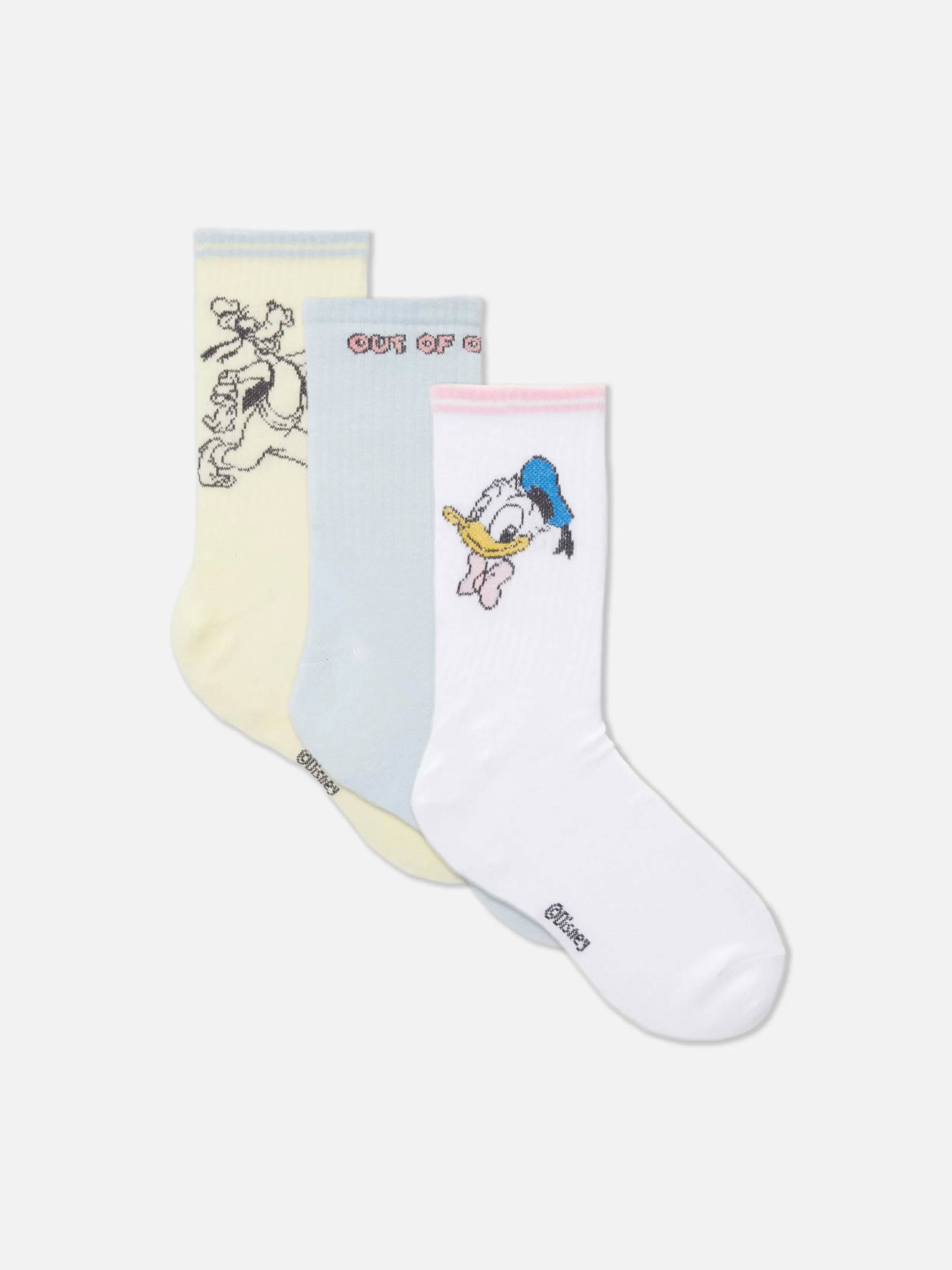 Primark Sokken^Sokken Disney's Donald Duck En Goofy, 3 Paar