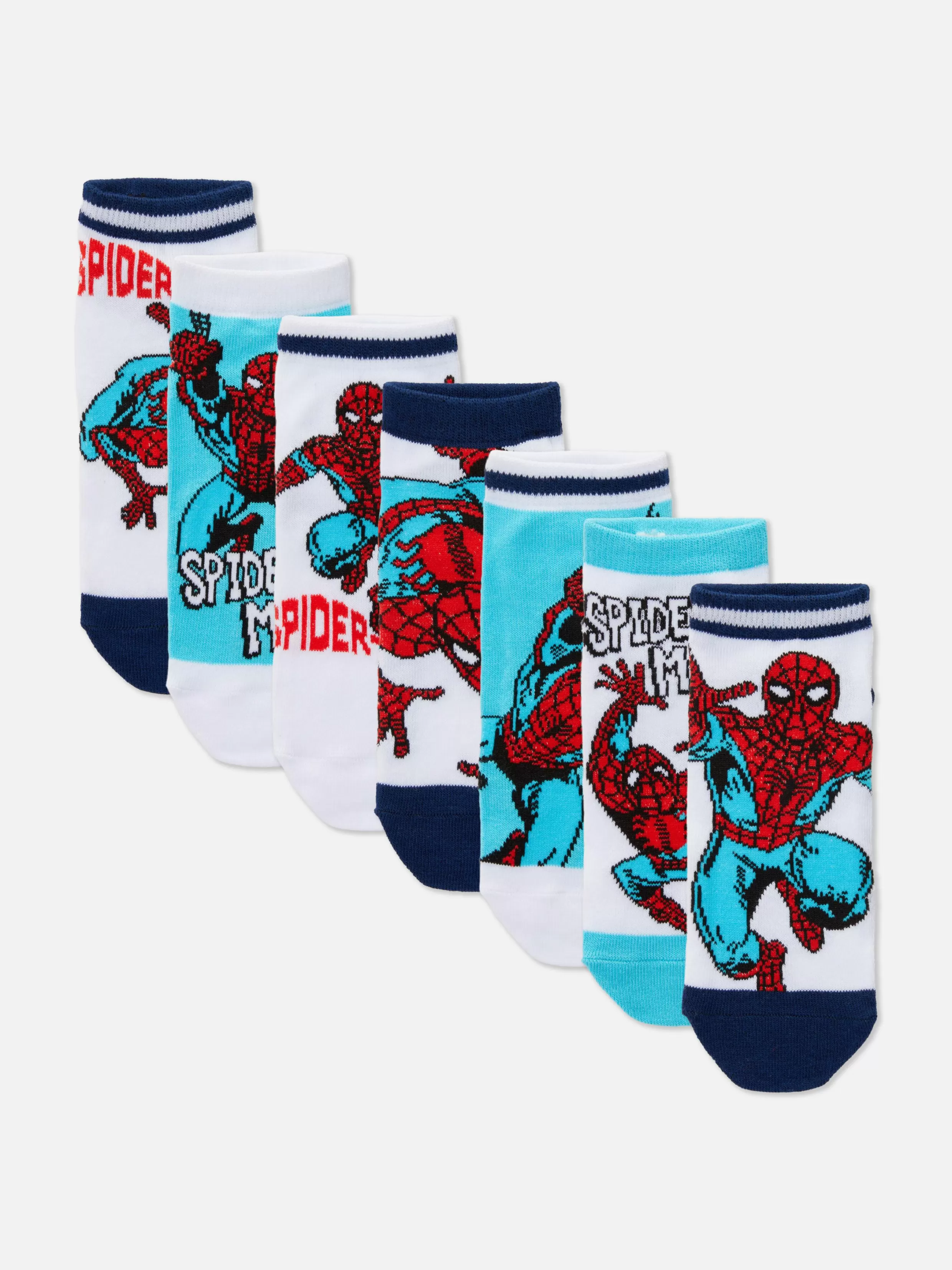 Primark Ondergoed^Sokken Marvel Spider-Man, 7 Paar