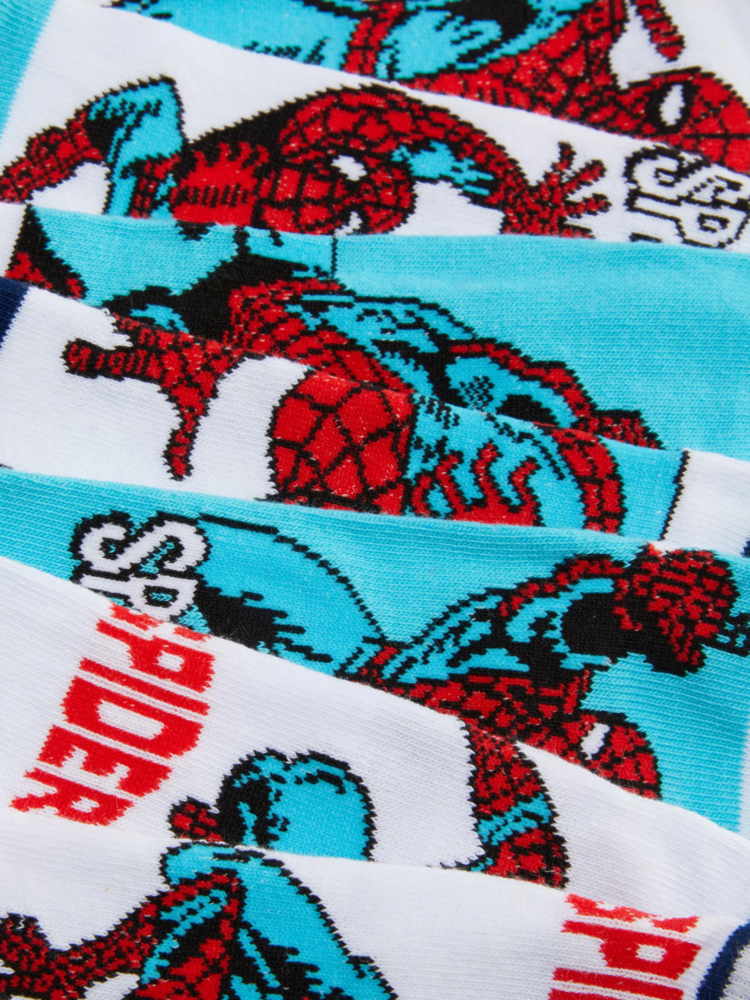 Primark Ondergoed^Sokken Marvel Spider-Man, 7 Paar