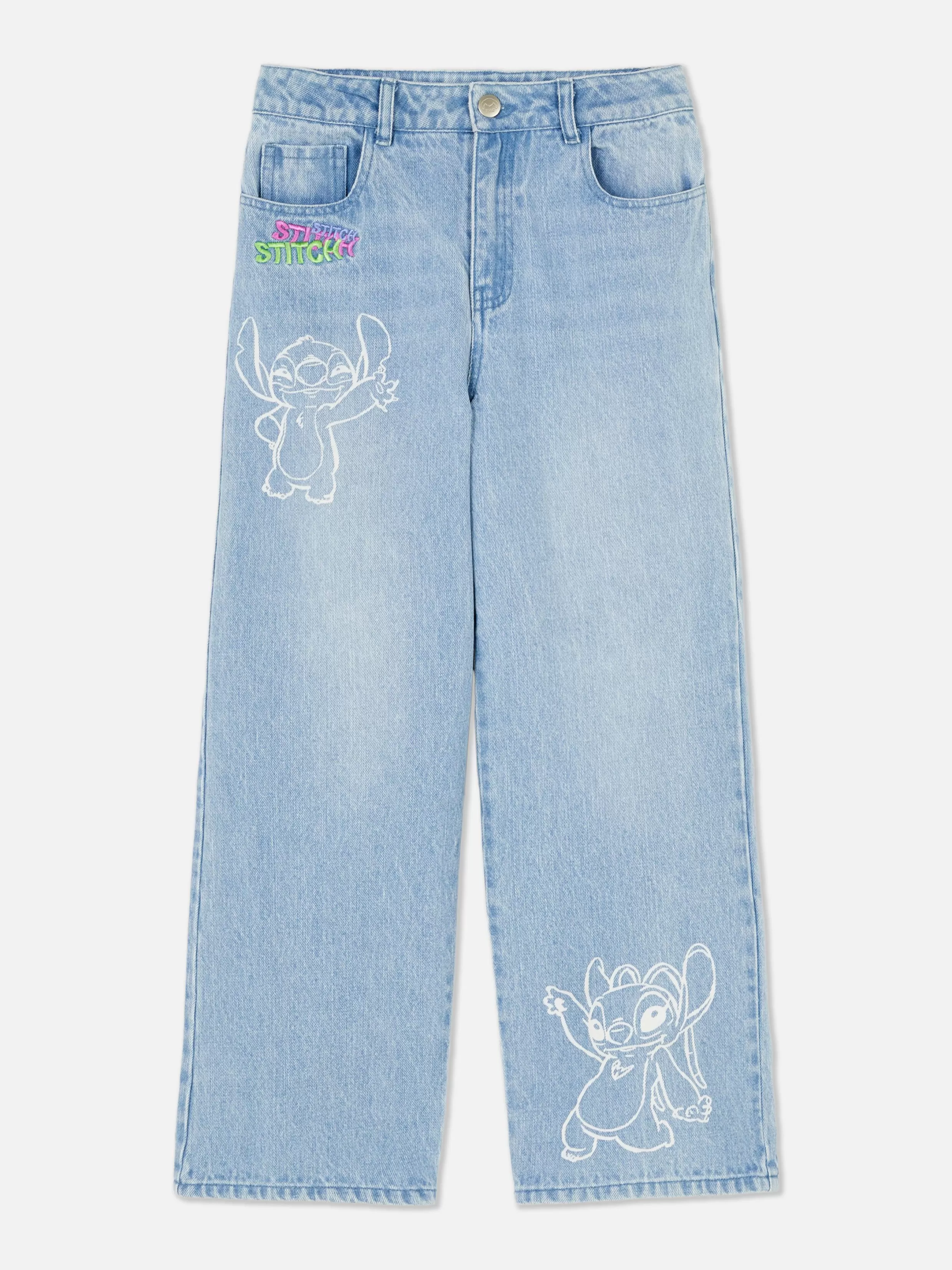 Primark Jeans^Spijkerbroek Disney's Stitch