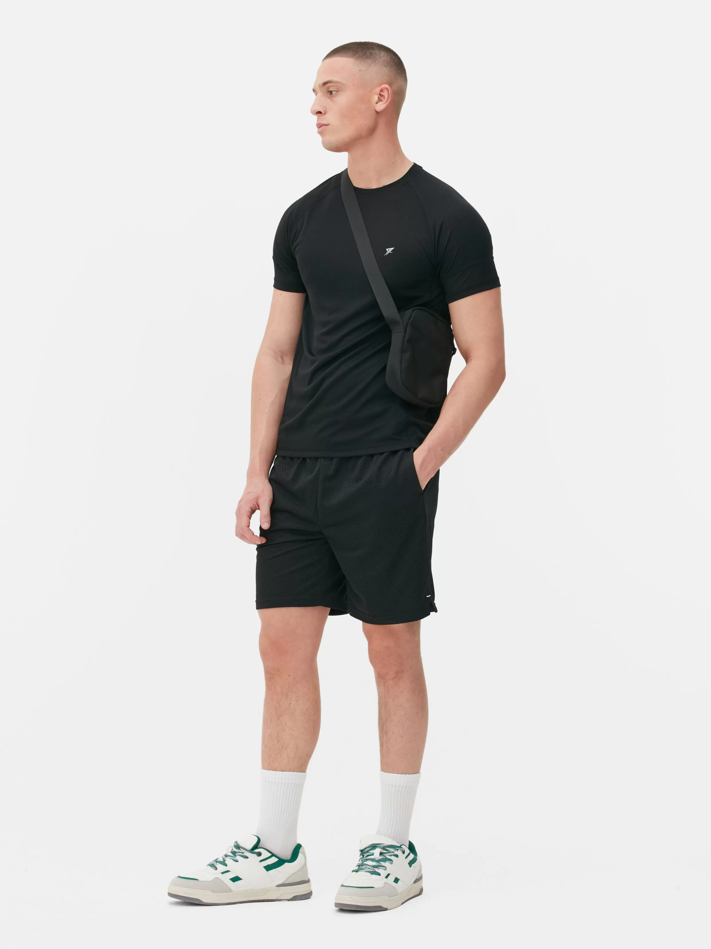 Primark Sportkleding | Tops En T-Shirts^Sport-T-shirt Met Korte Mouwen