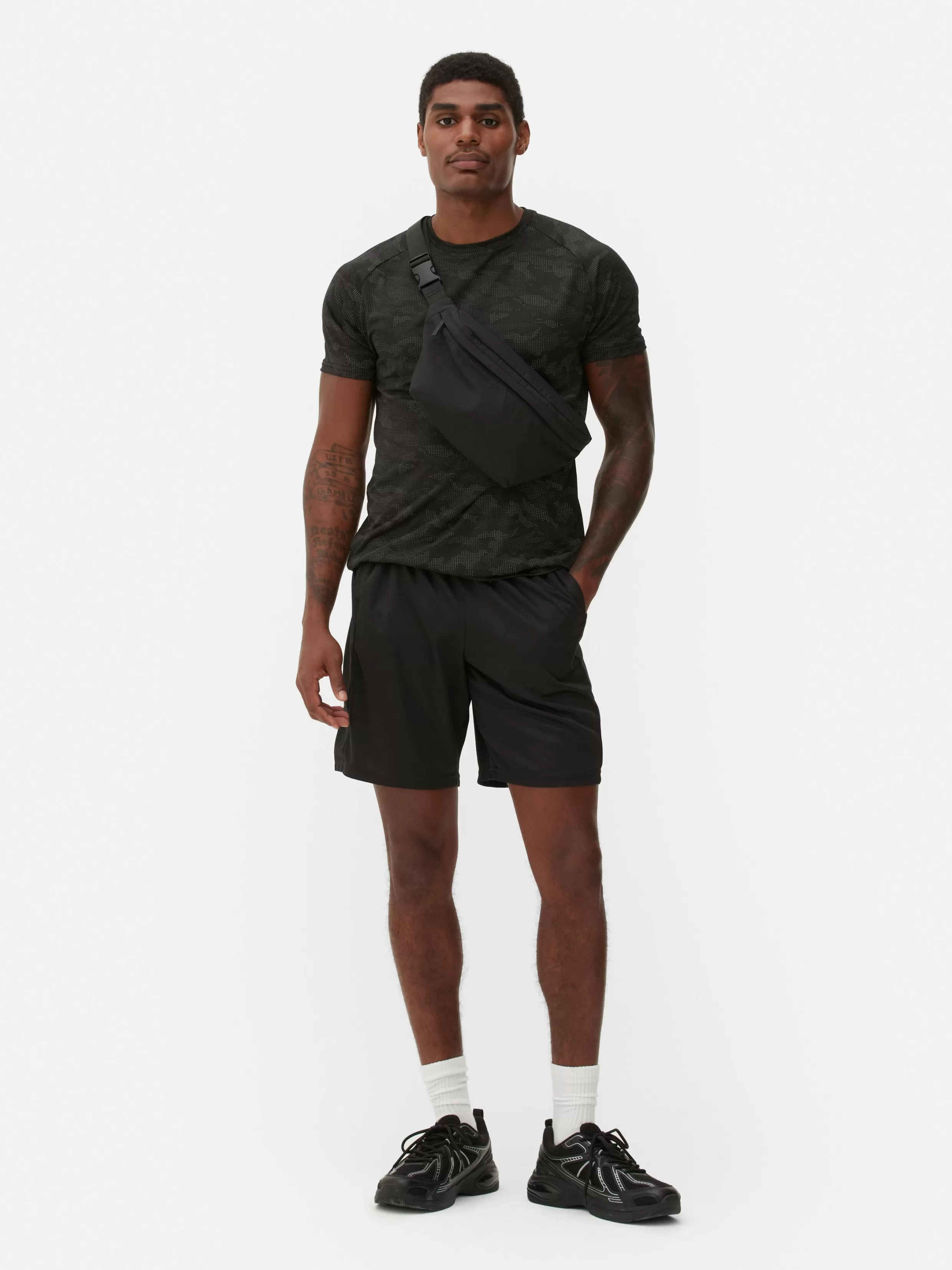 Primark Sportkleding | Tops En T-Shirts^Sport-T-shirt Met Ronde Hals