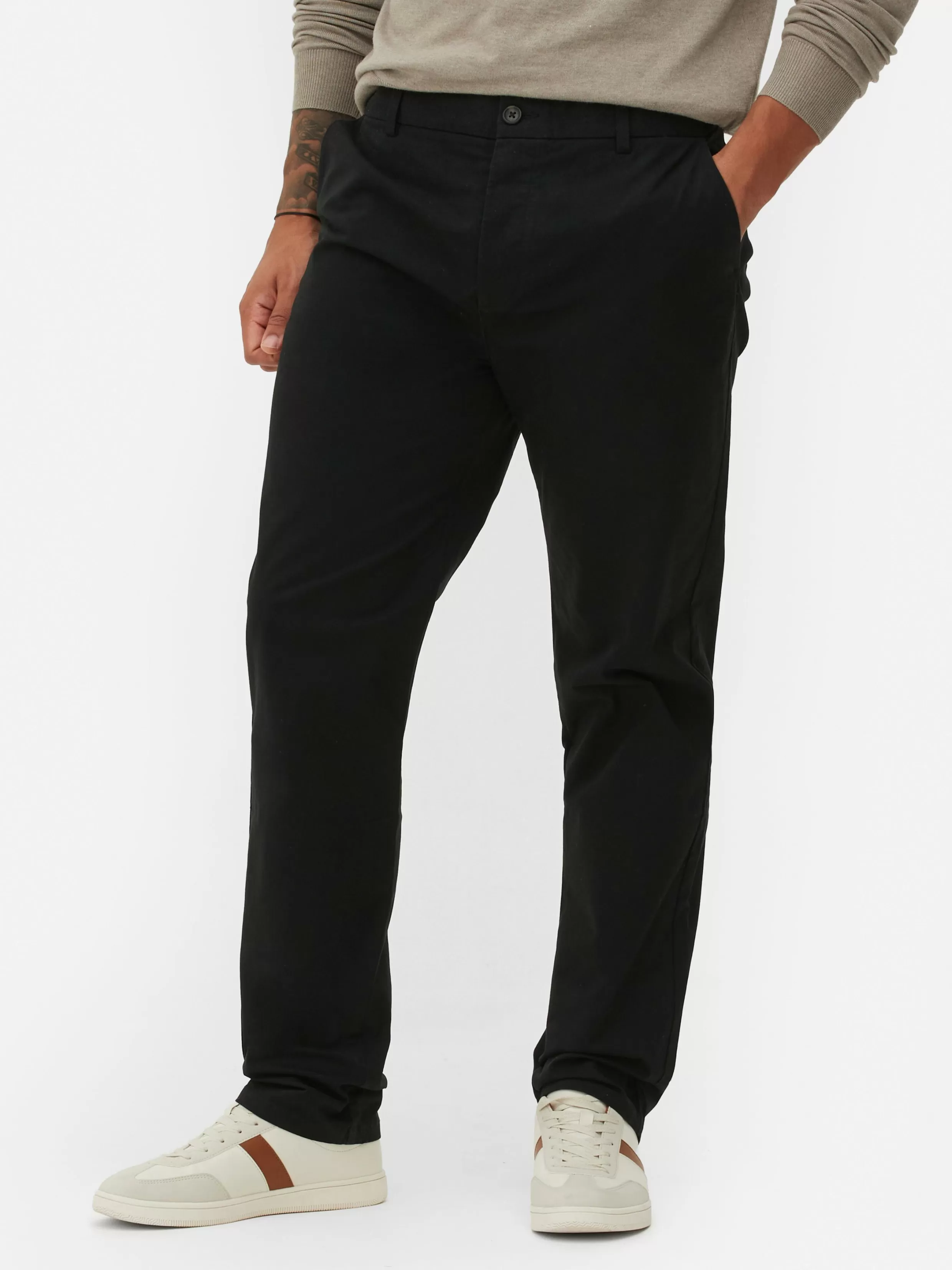 Primark Broeken^Stretch Chino Met Rechte Pijpen