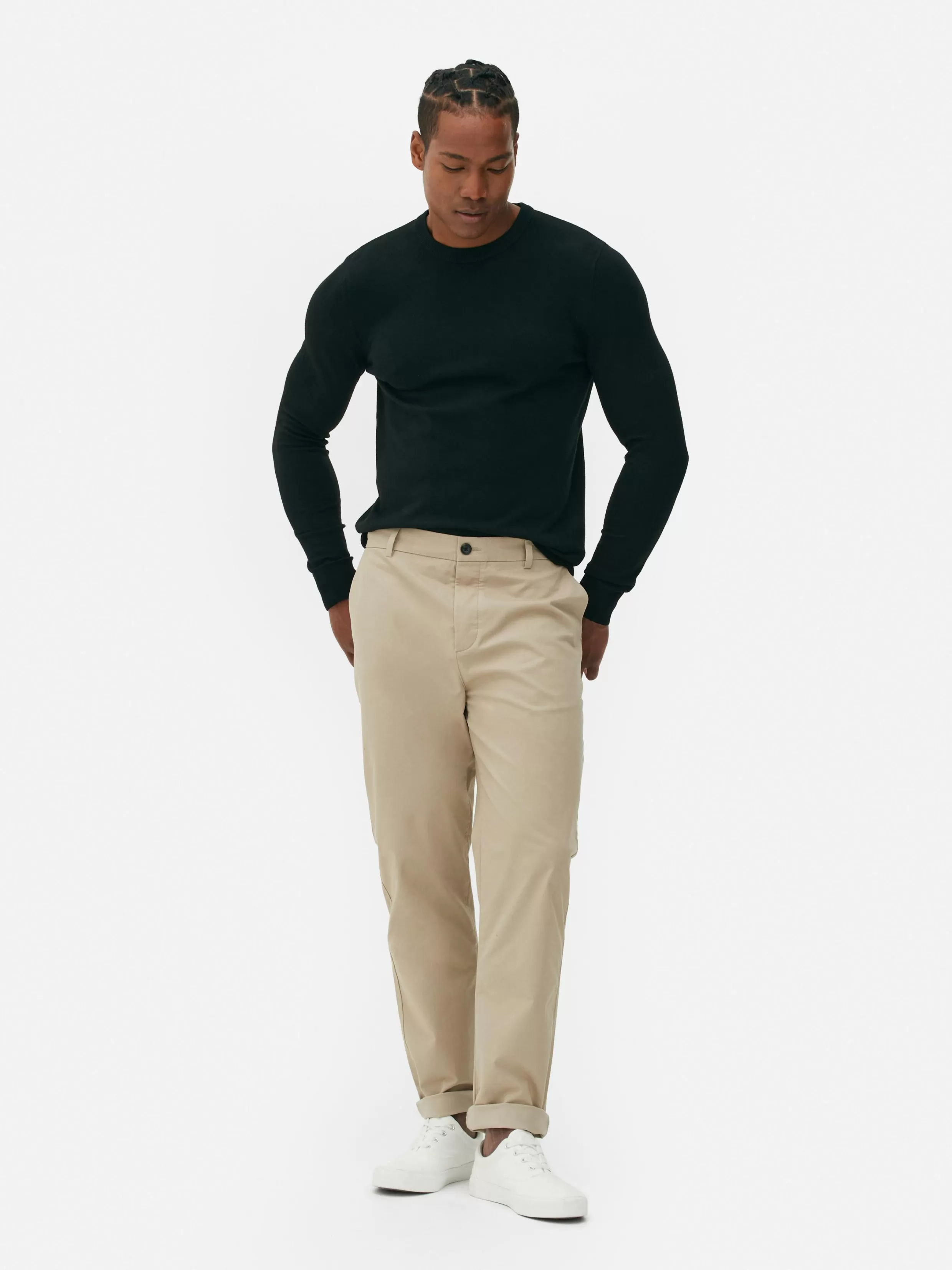 Primark Broeken^Stretch Chino Met Rechte Pijpen